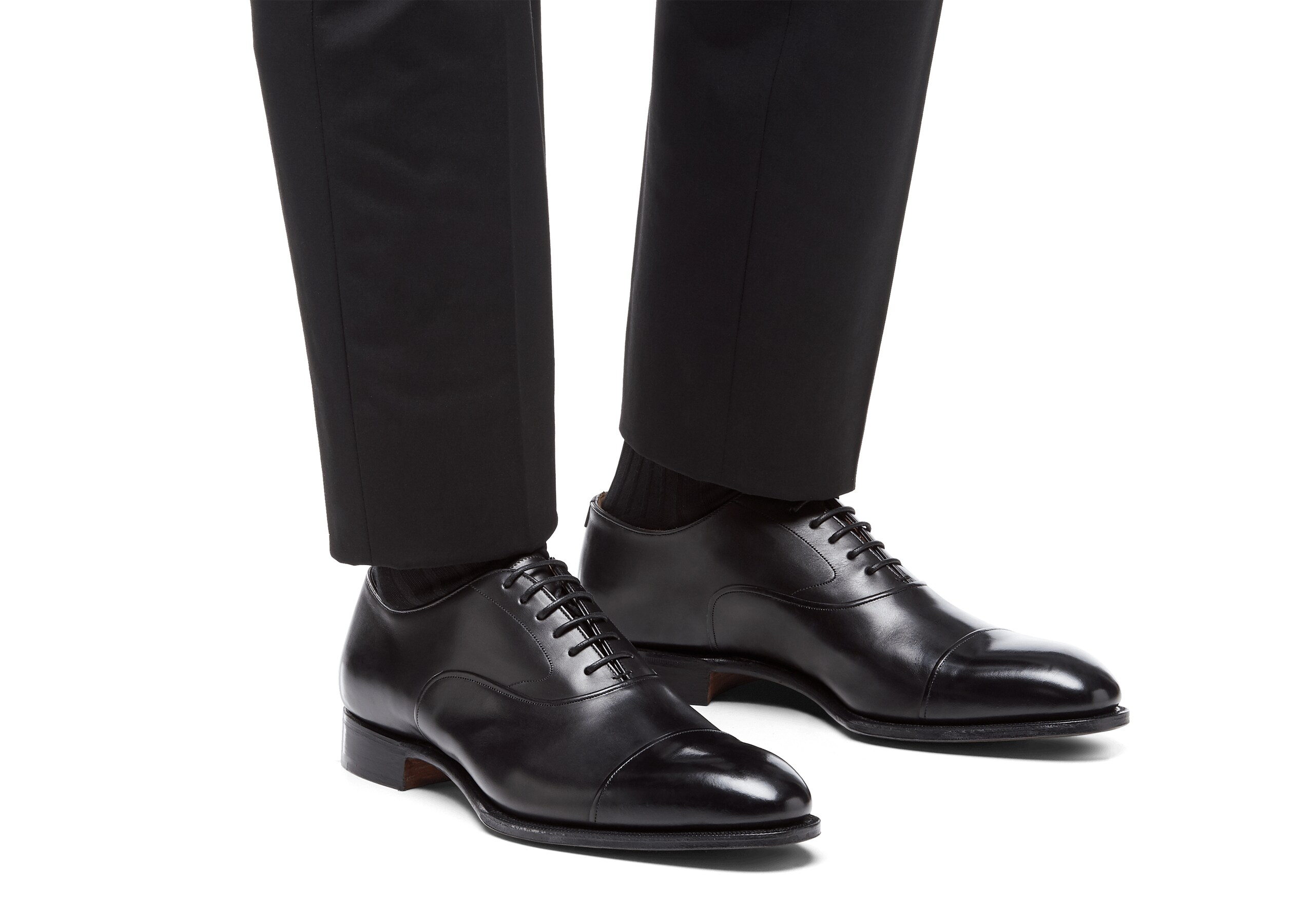 Barnes Church's Masai Leather Oxford Black