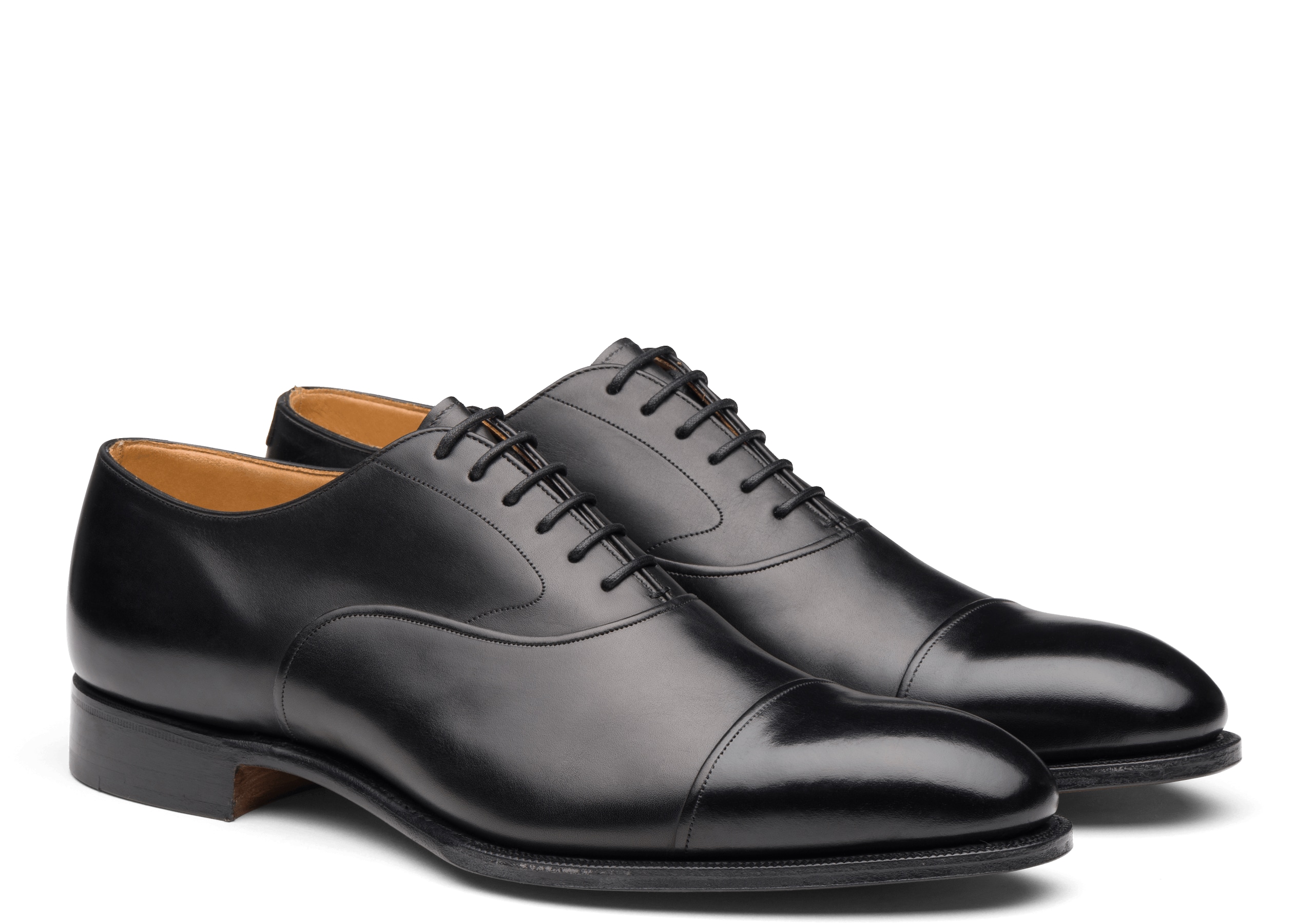 Barnes Church's Masai Leather Oxford Black