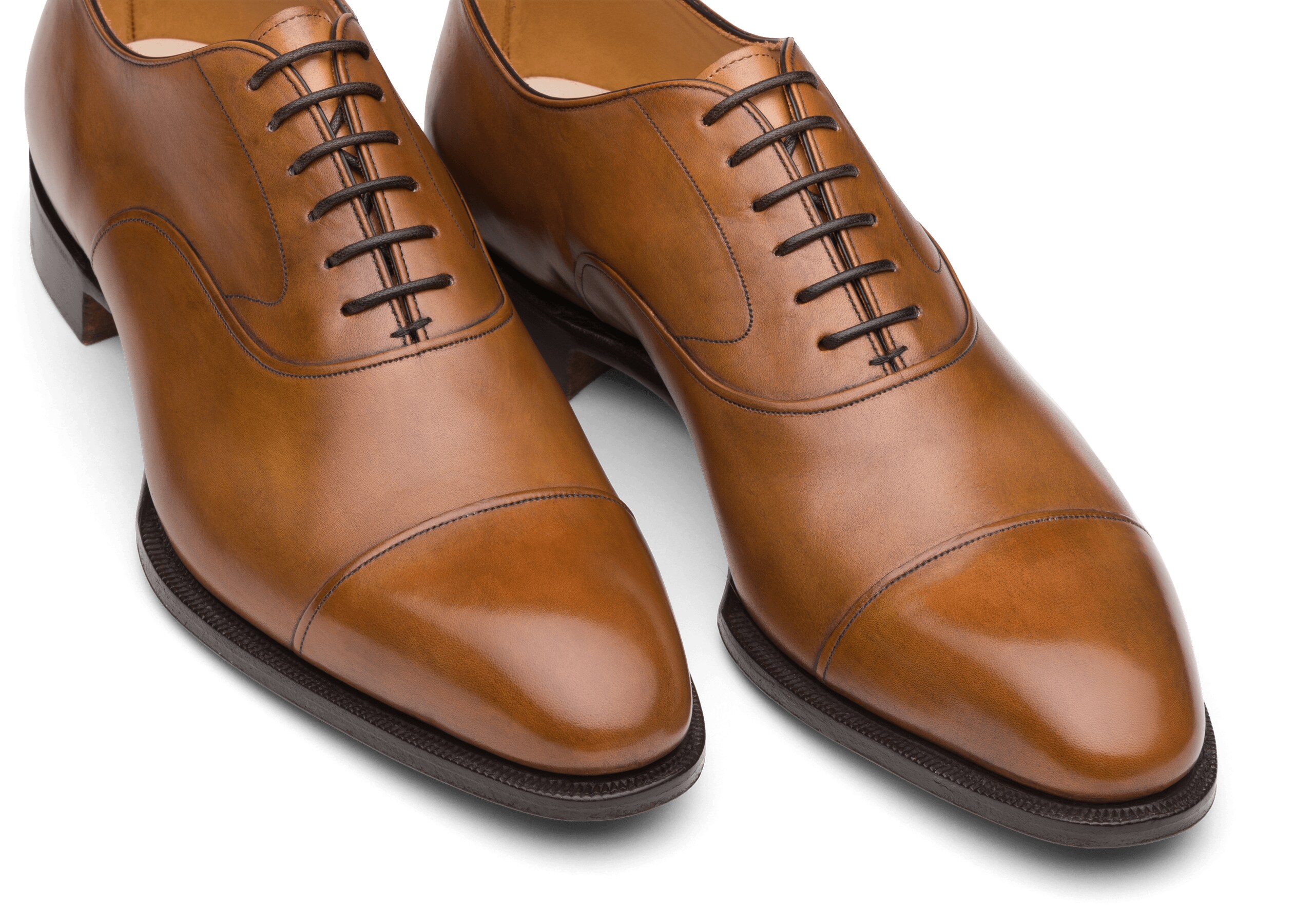Barnes Church's Doha Leather Oxford Brown