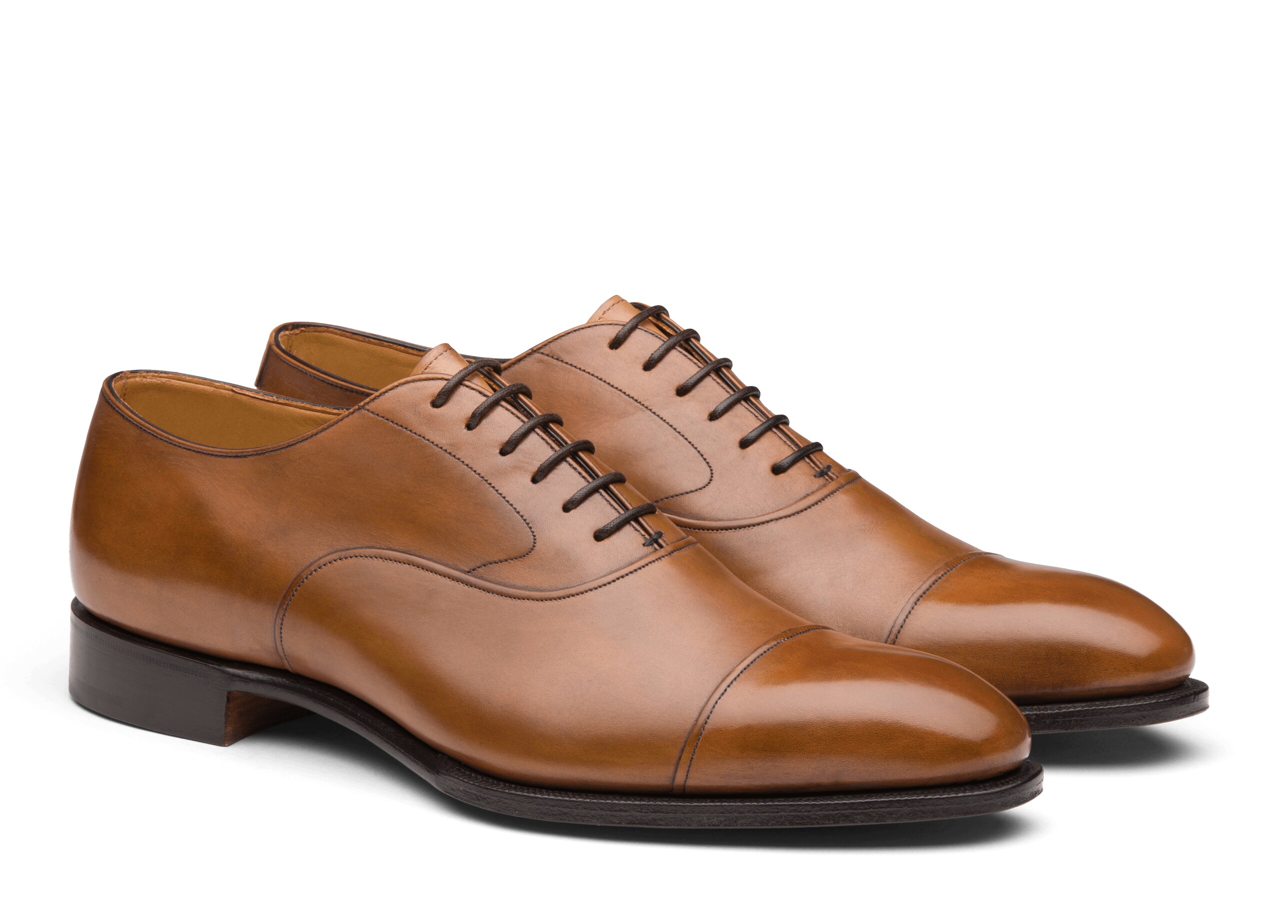 Barnes Church's Doha Leather Oxford Brown