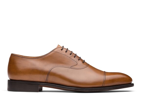 Church's Barnes Oxford en Cuir Doha Chestnut