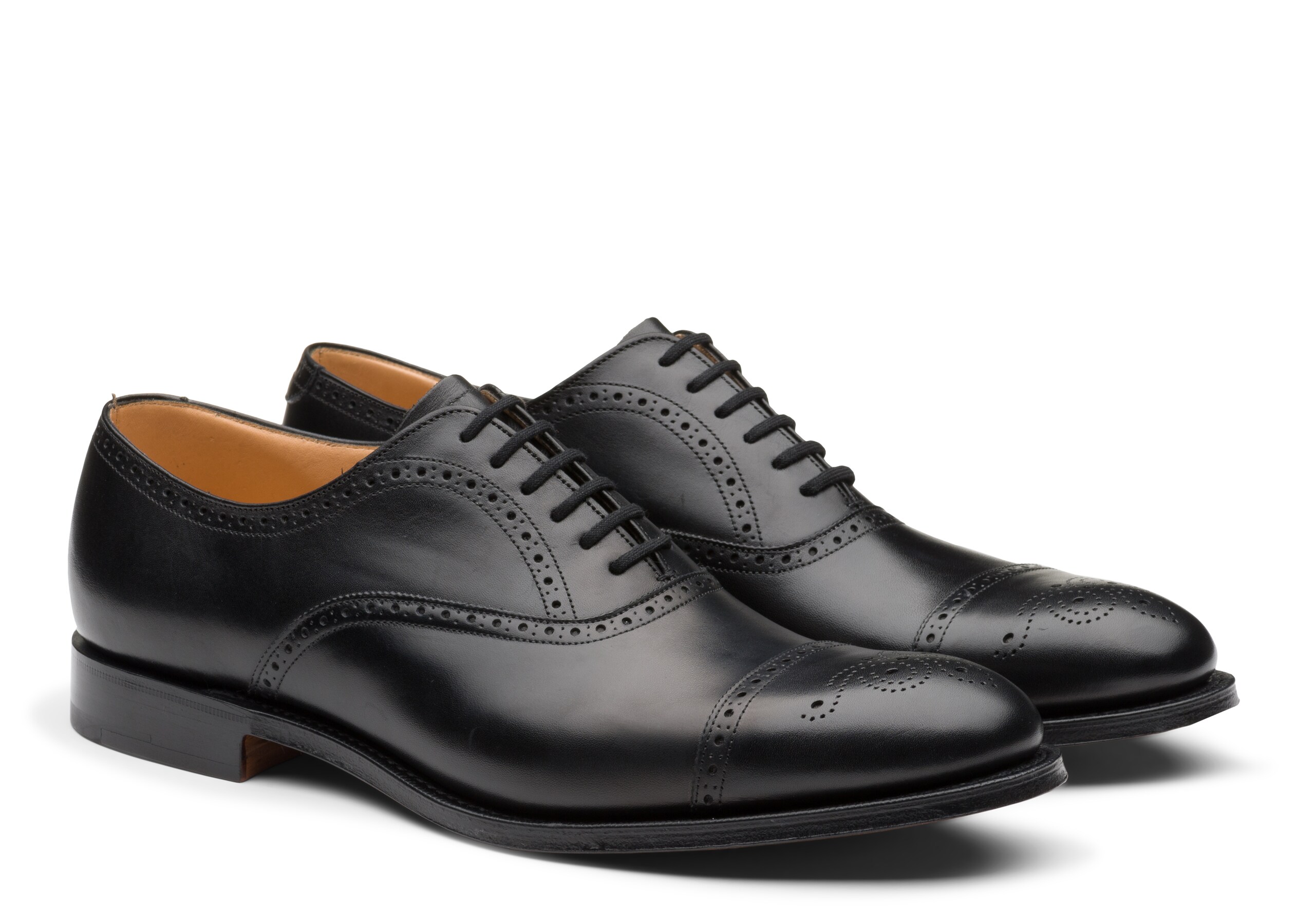 Toronto Church's Richelieu Oxford en Cuir Nevada Noir