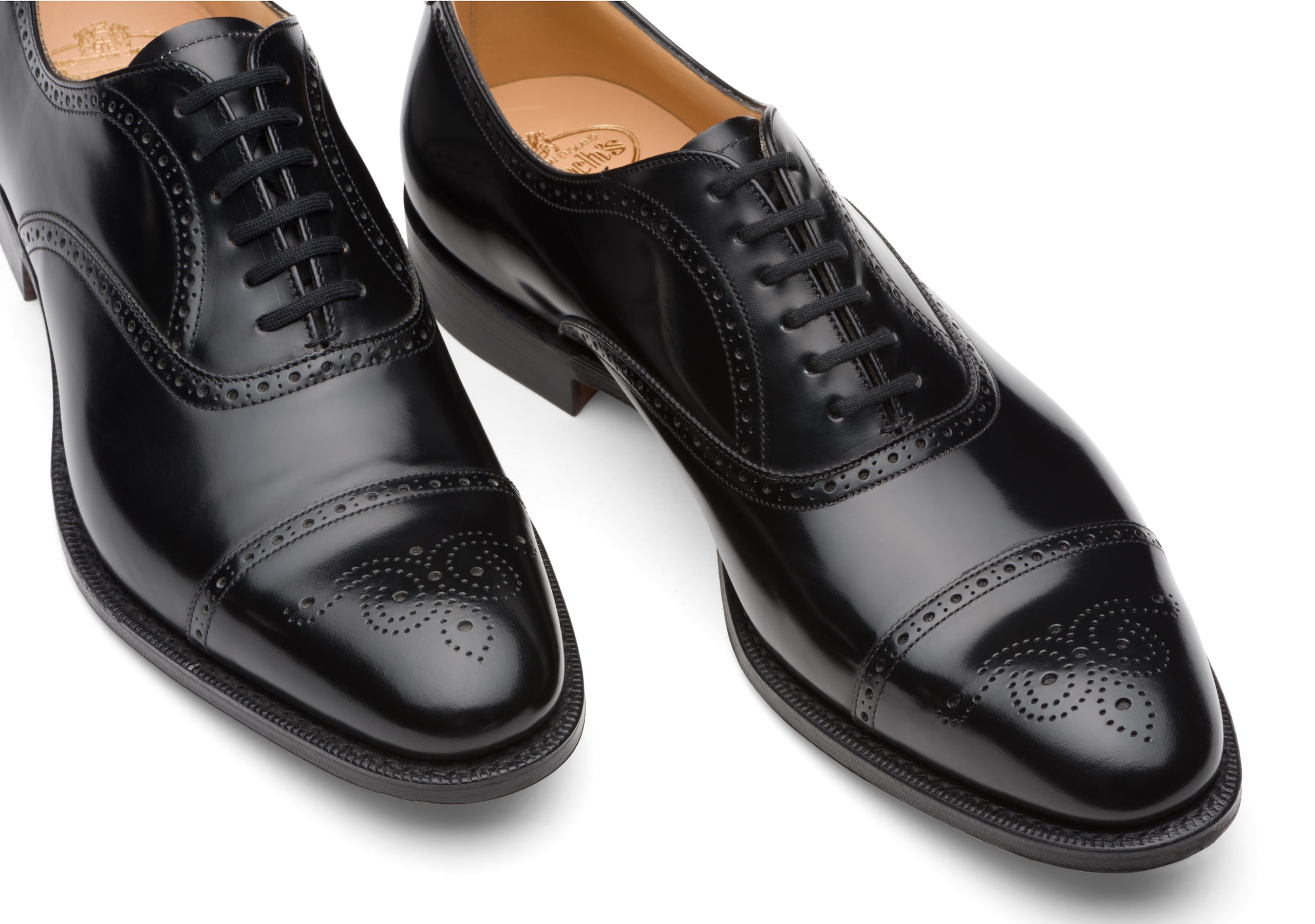 Toronto Church's Polished Binder Oxford Brogue Black
