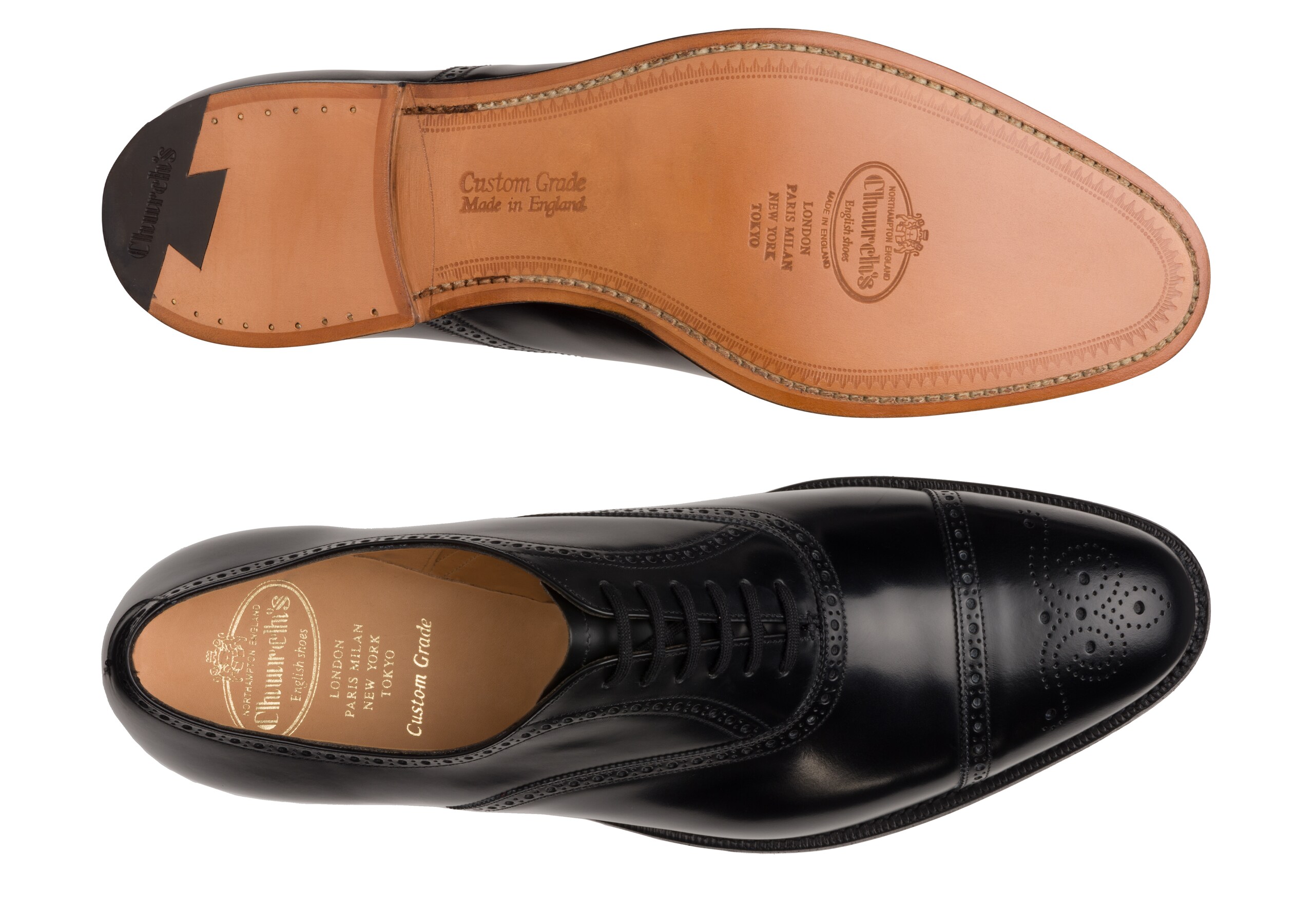 Toronto Church's Polished Binder Oxford Brogue Black