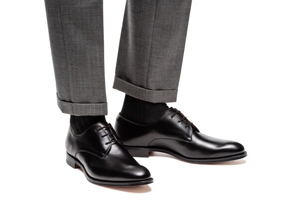 Church's Oslo Derby en Cuir de Veau Noir