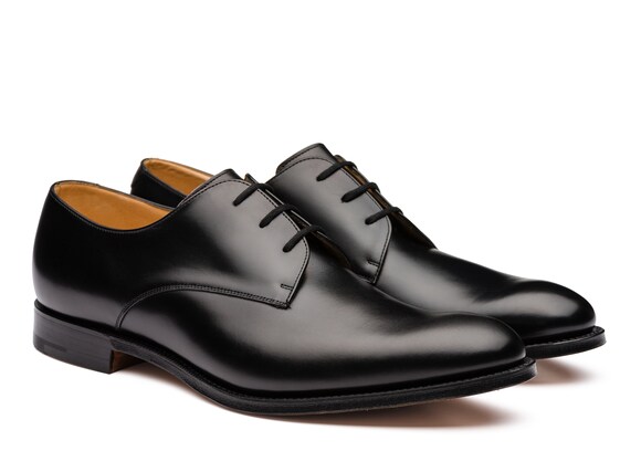 Church's Oslo Derby en Cuir de Veau Noir