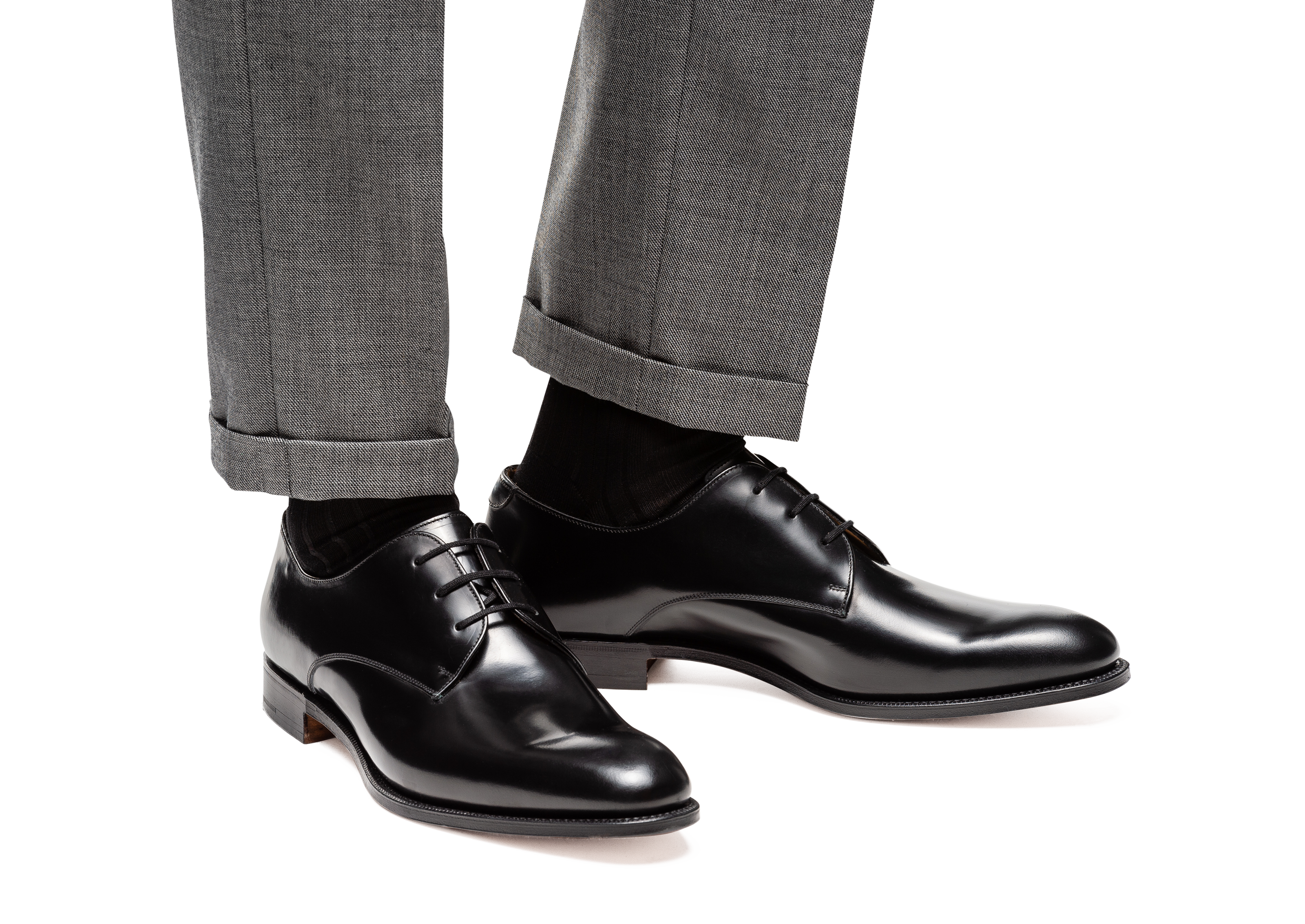 Oslo Polished Binder Derby Black Church S