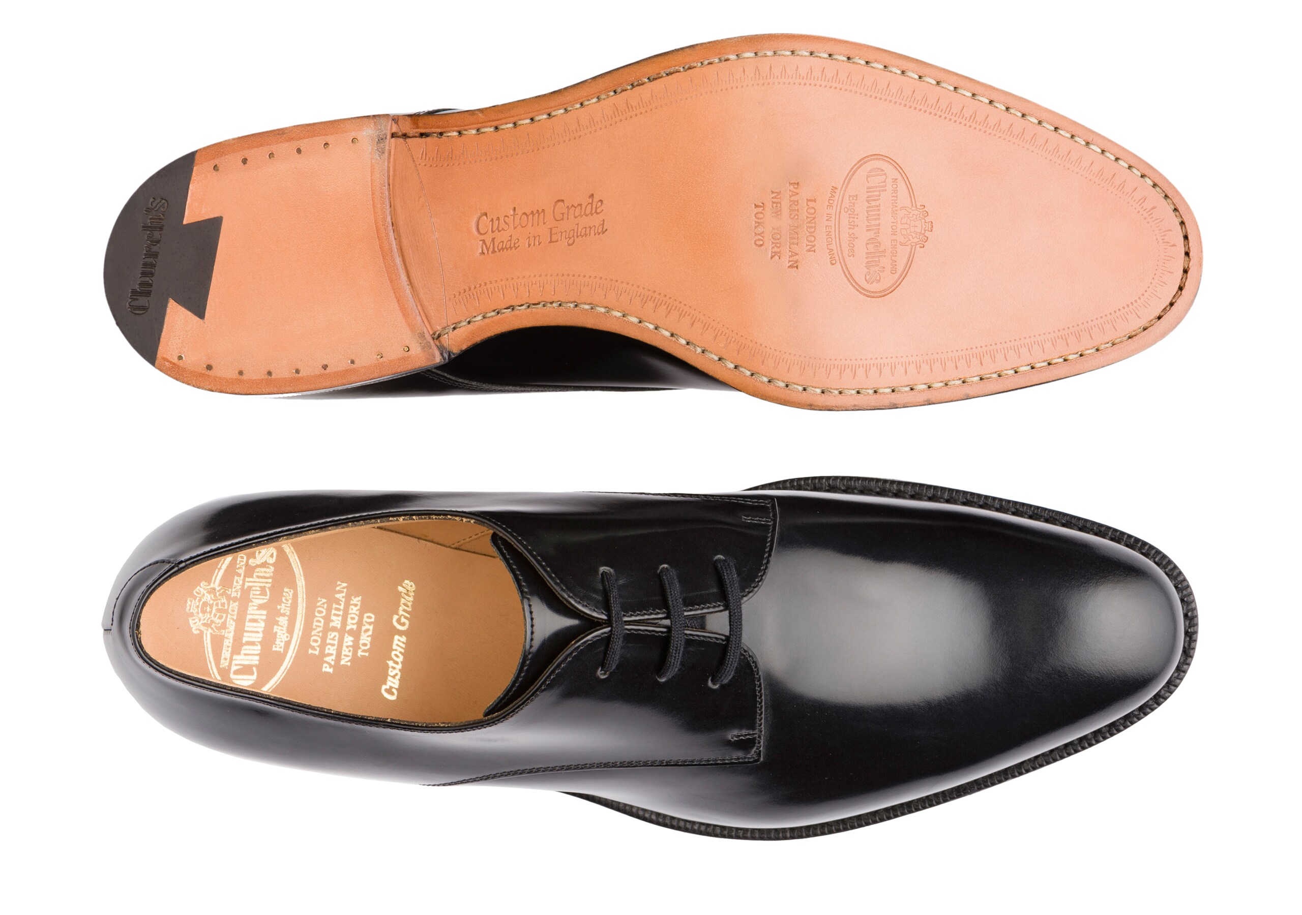 Oslo Church's Polished Binder Derby Black
