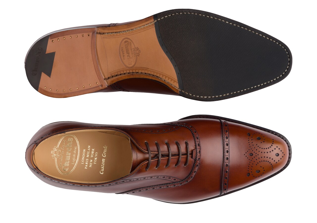 Weymouth Nevada Leather Oxford Brogue Brown Church�s