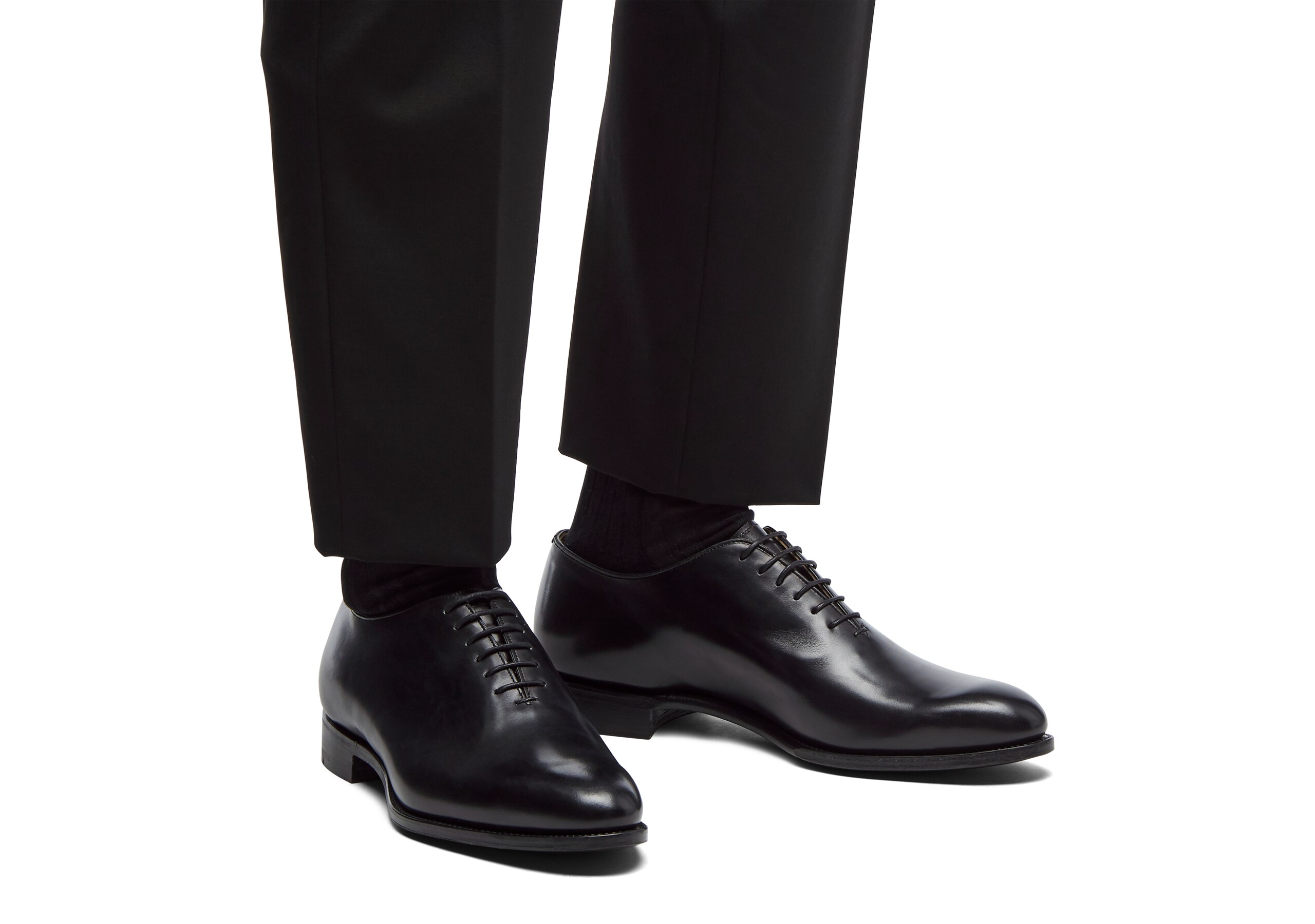 King Church's Royal Calf Leather Whole Cut Oxford Black