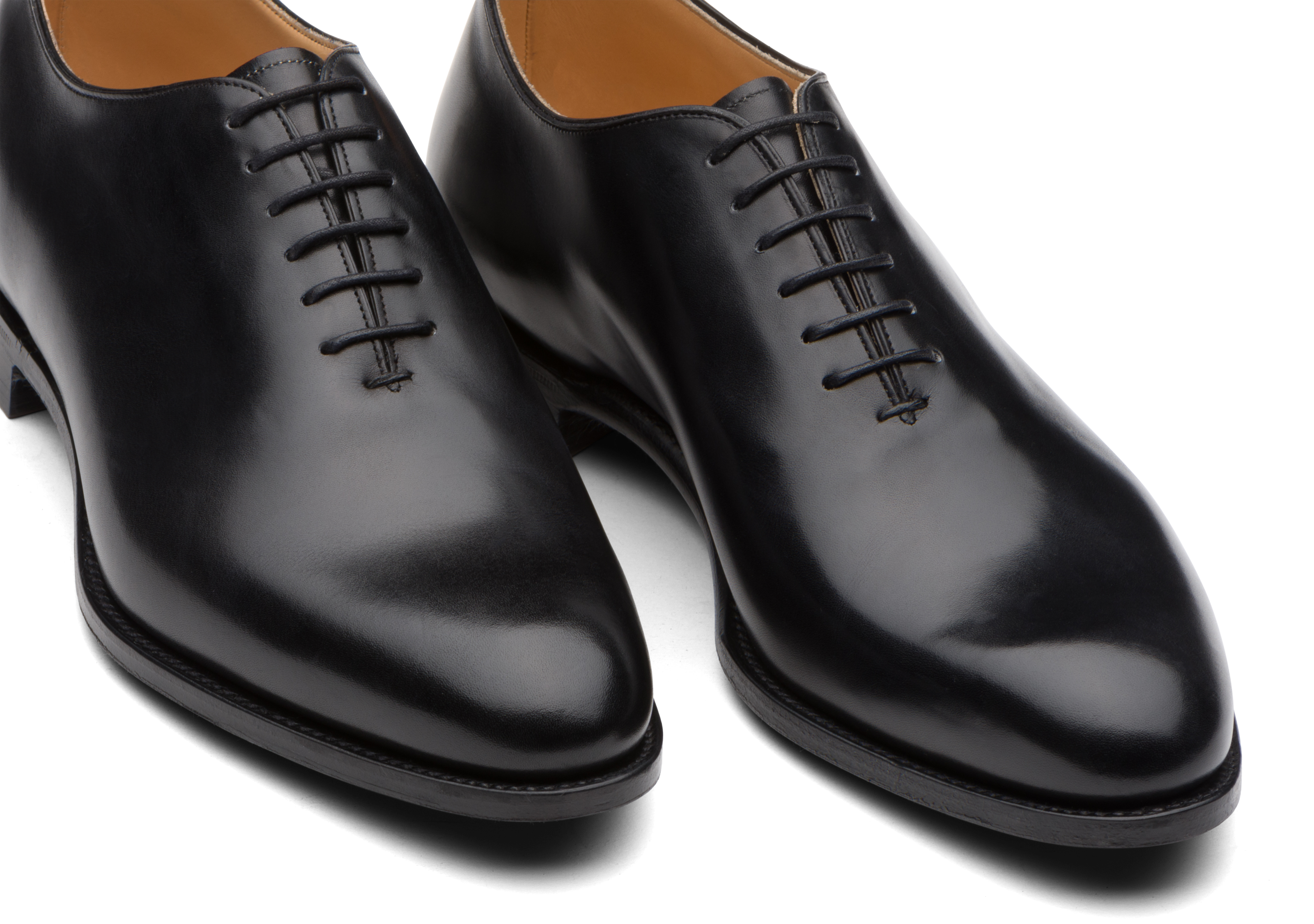 Mens black wholecut shoes hotsell