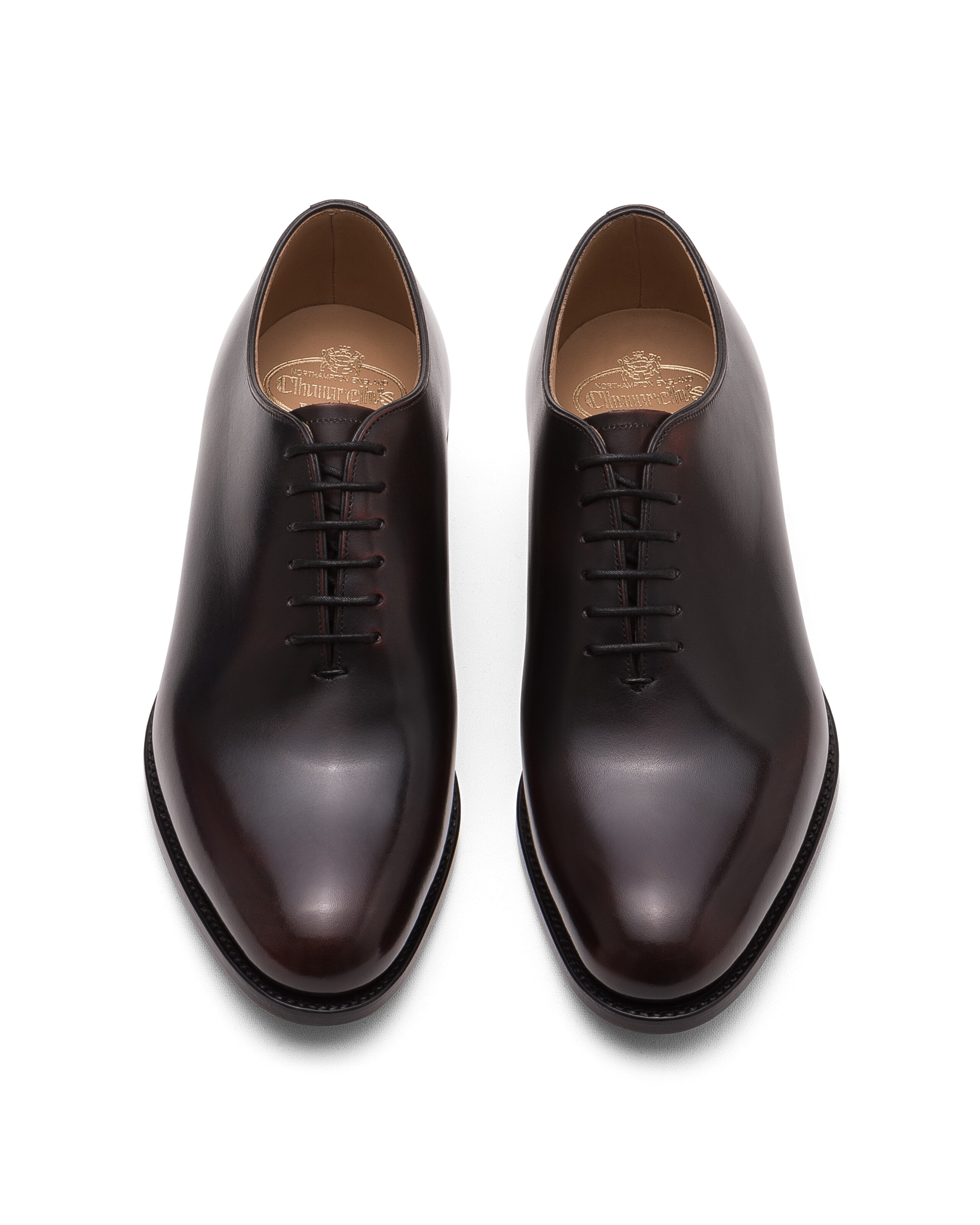 King Church's Royal Calf Leather Whole Cut Oxford Red