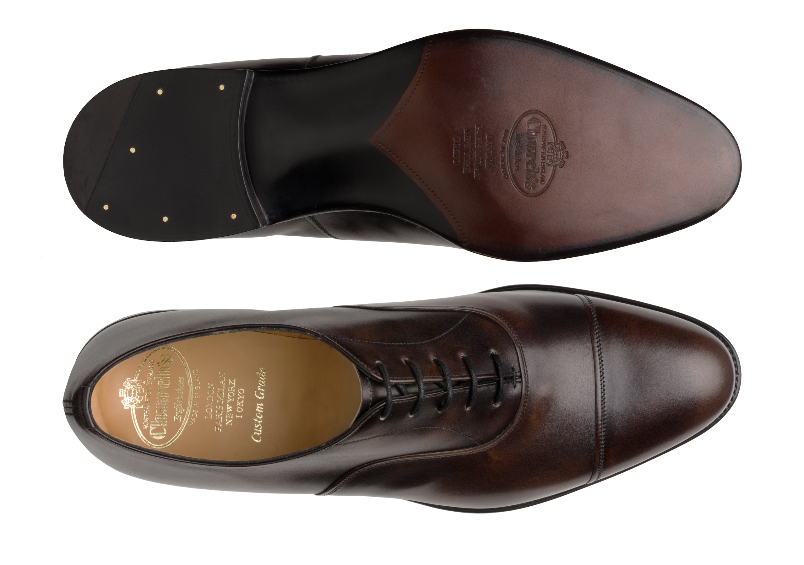 Prince Church's Royal Calf Leather Oxford Brown