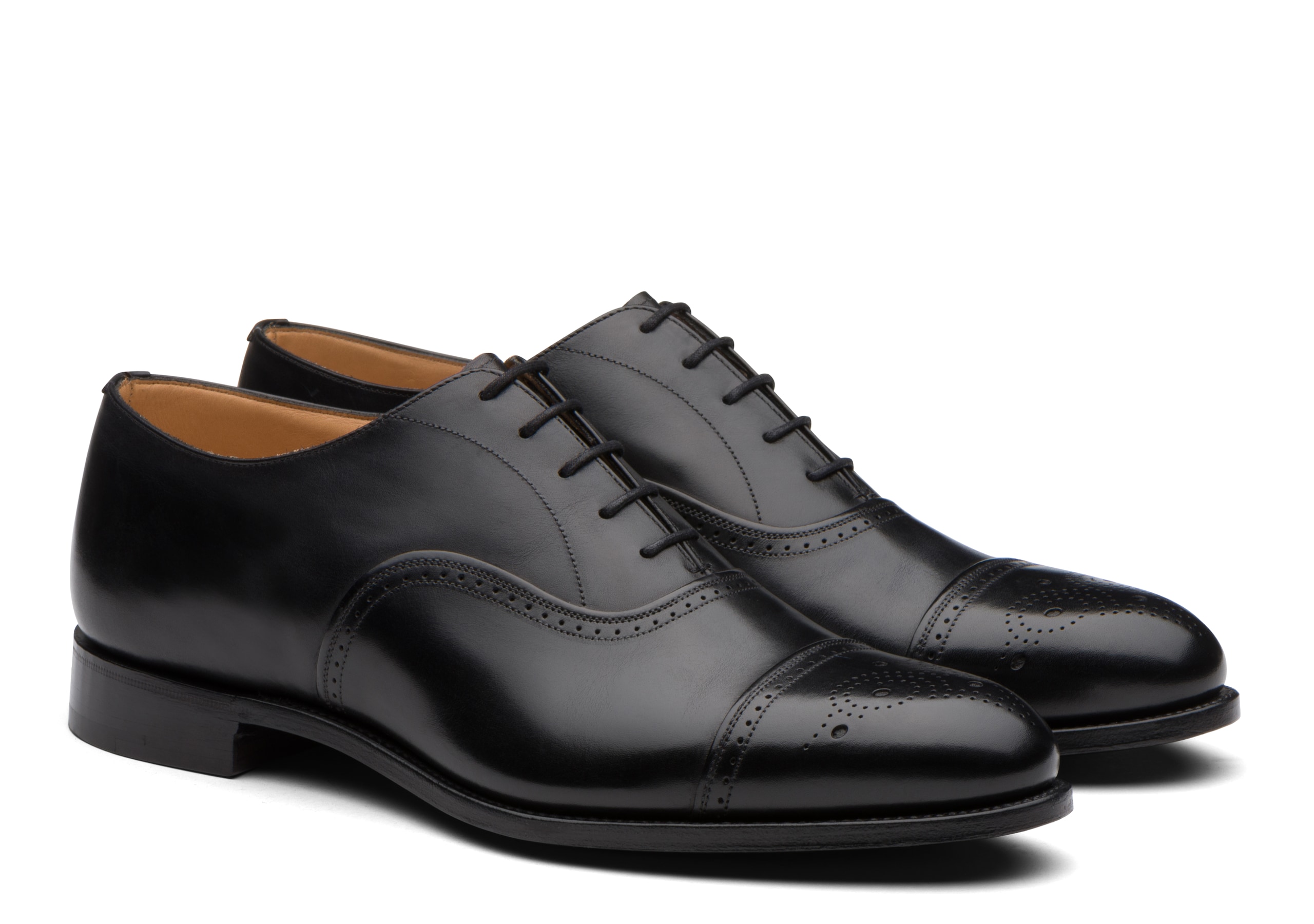Duke Church's Royal Calf Leather Brogue Black