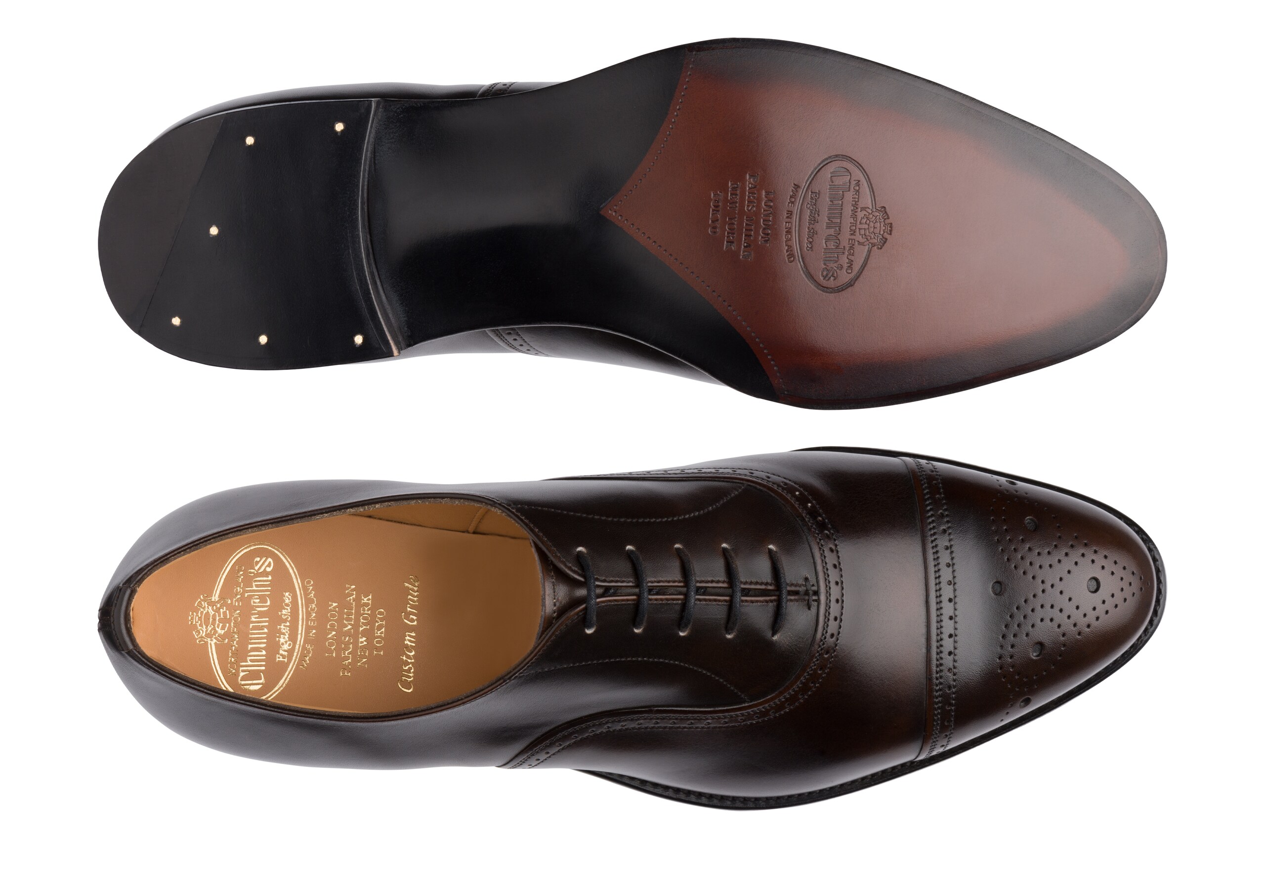 Duke Church's Royal Calf Leather Brogue Brown