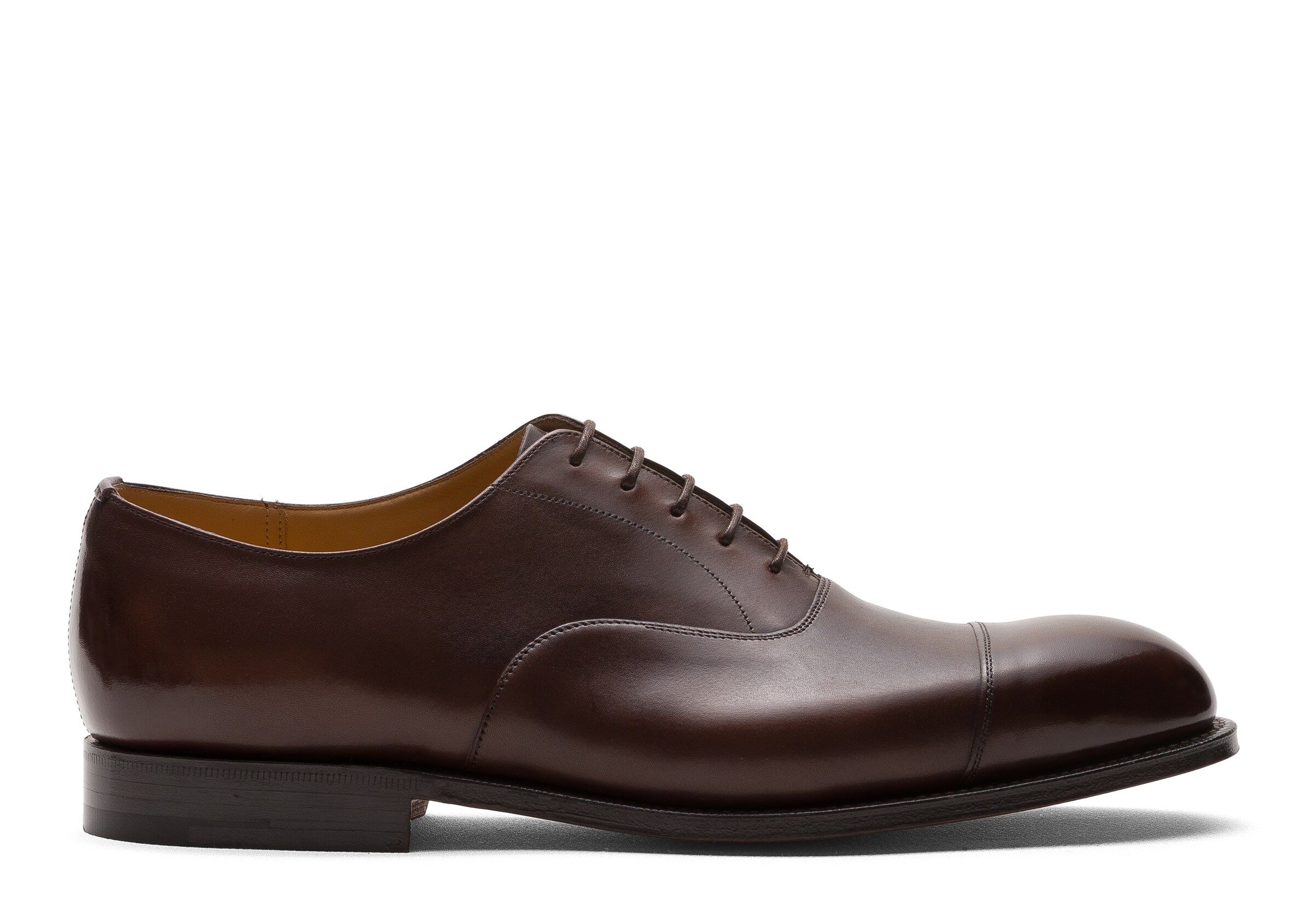 Church Bleached Calfskin Oxford, Man, Ebony, Size 10