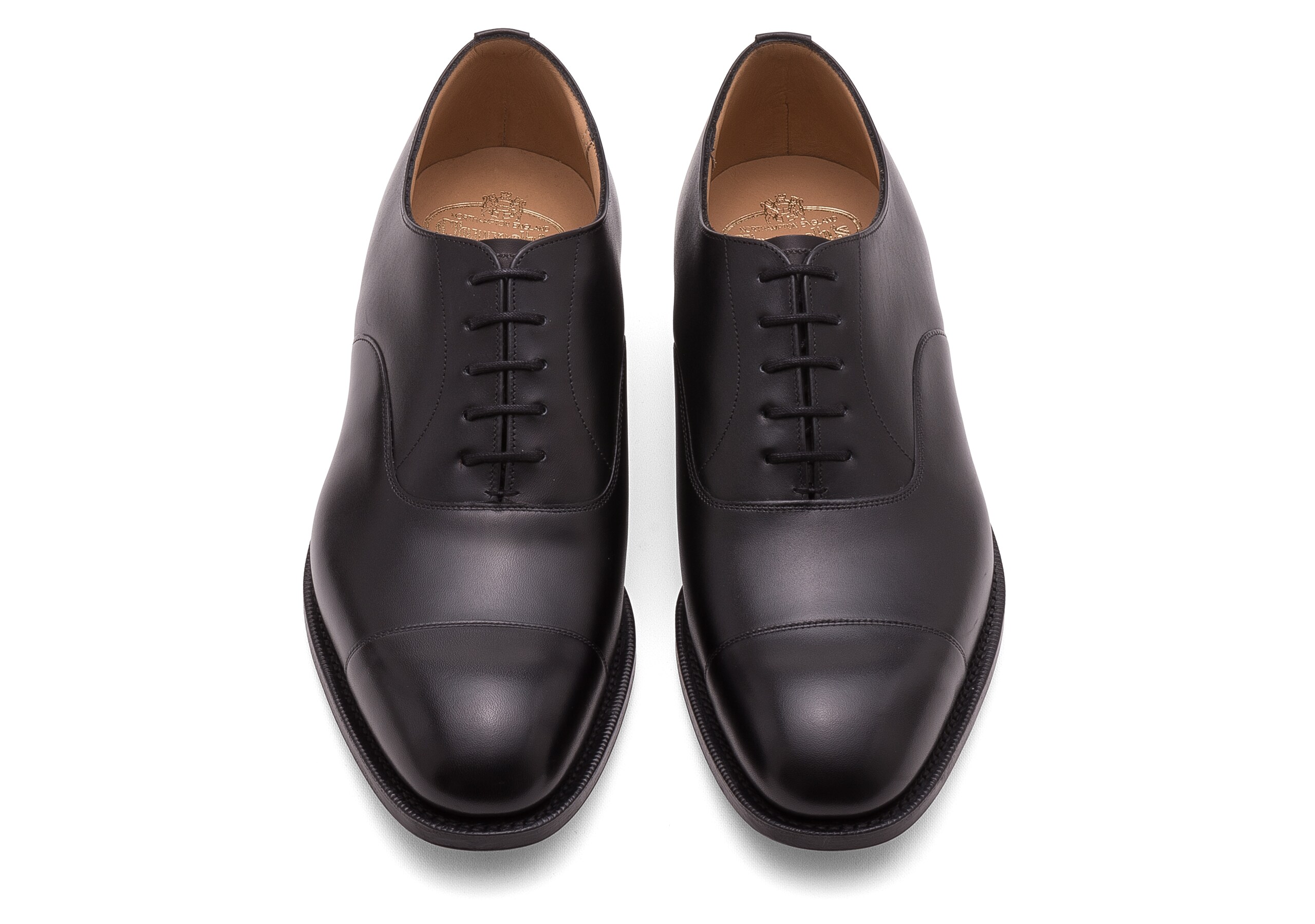 Consul^ Church's Calf Leather Oxford Black