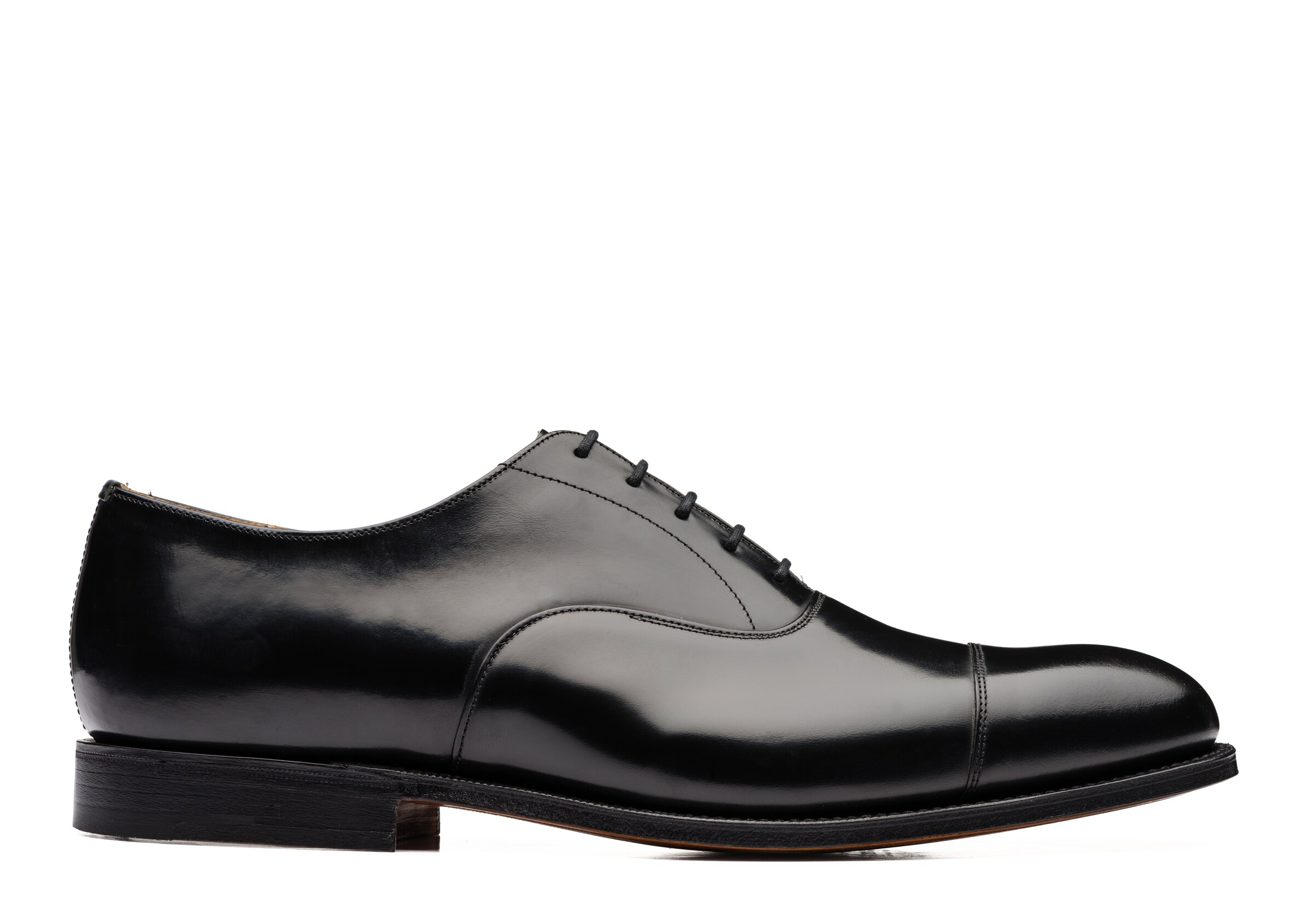 Church Polished Binder Oxford, Man, Black, Size 9