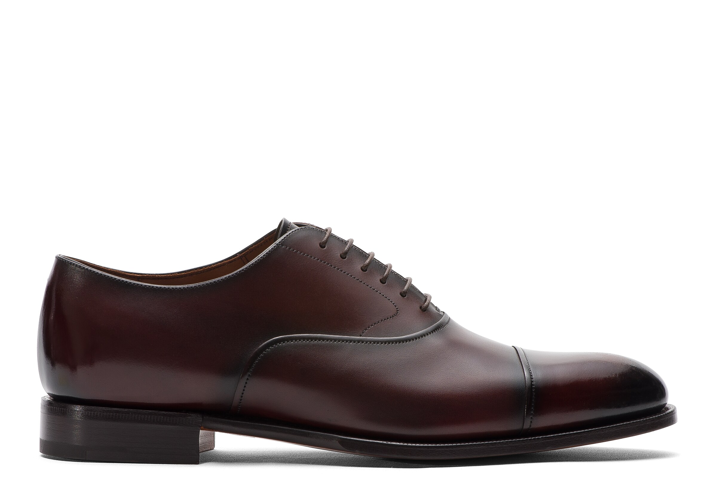 Church Doha Leather Oxford, Man, Burnt, Size 5,5