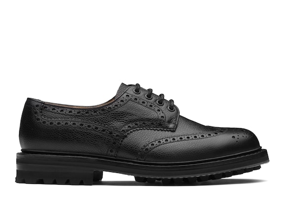 Church's Mc pherson lw Richelieu Derby Grain Highland Noir
