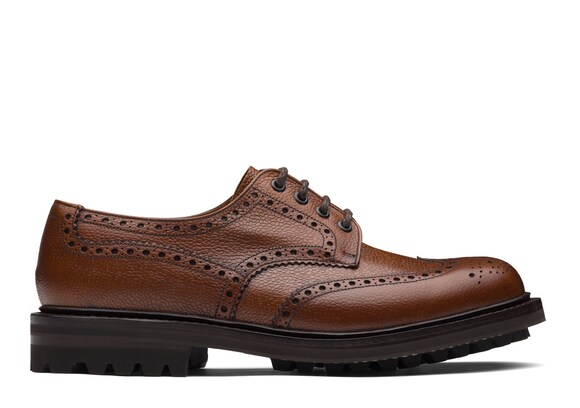 Church's Mc pherson lw Richelieu Derby Grain Highland Marron