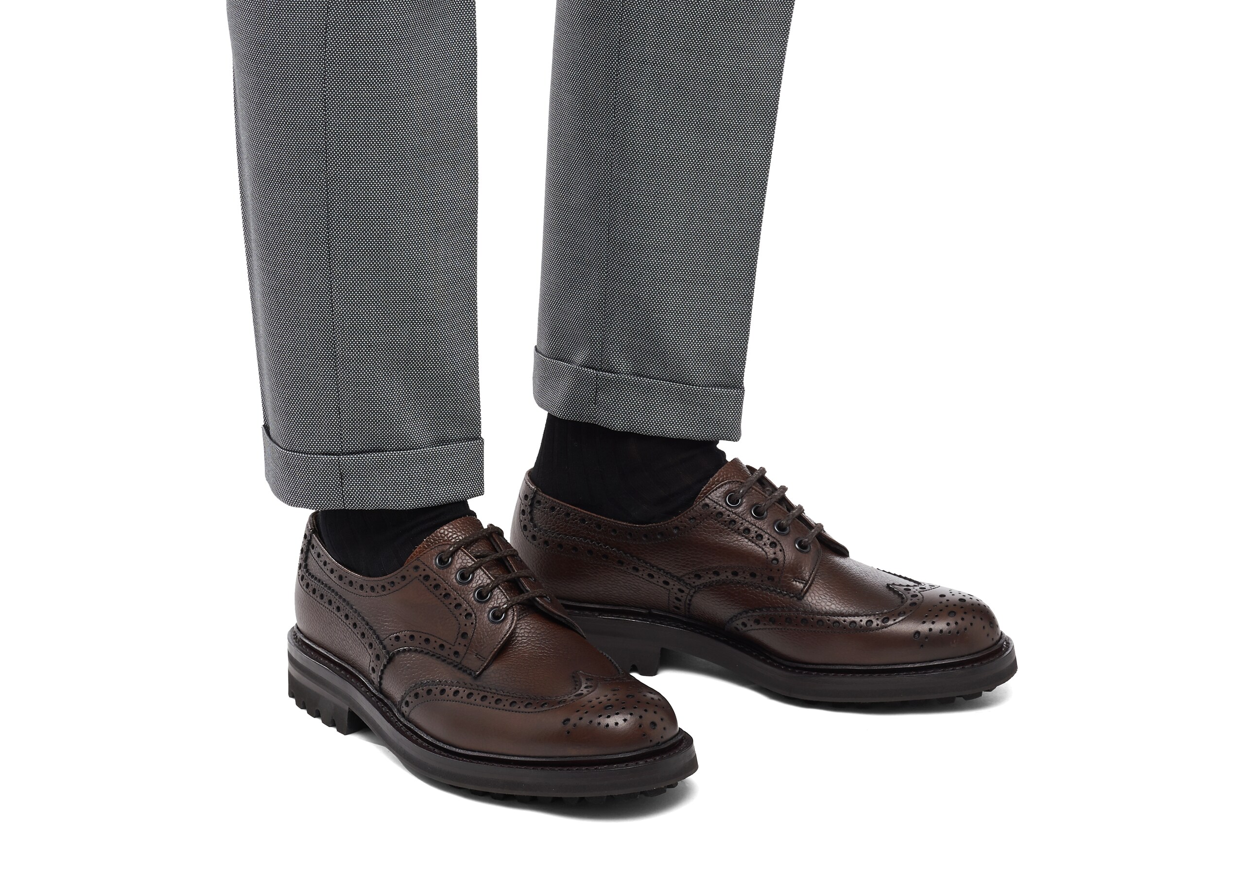 Mc pherson lw Church's Richelieu Derby Grain Highland Marron