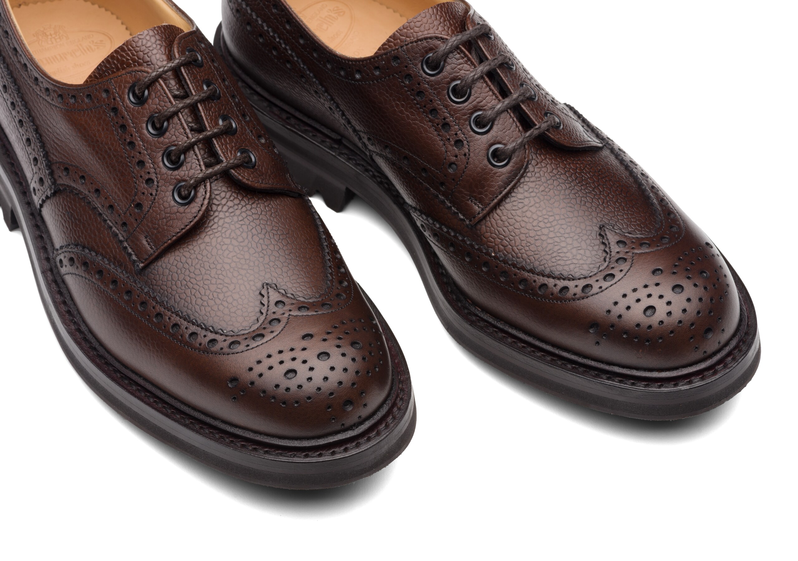 Mc pherson lw Church's Richelieu Derby Grain Highland Marron