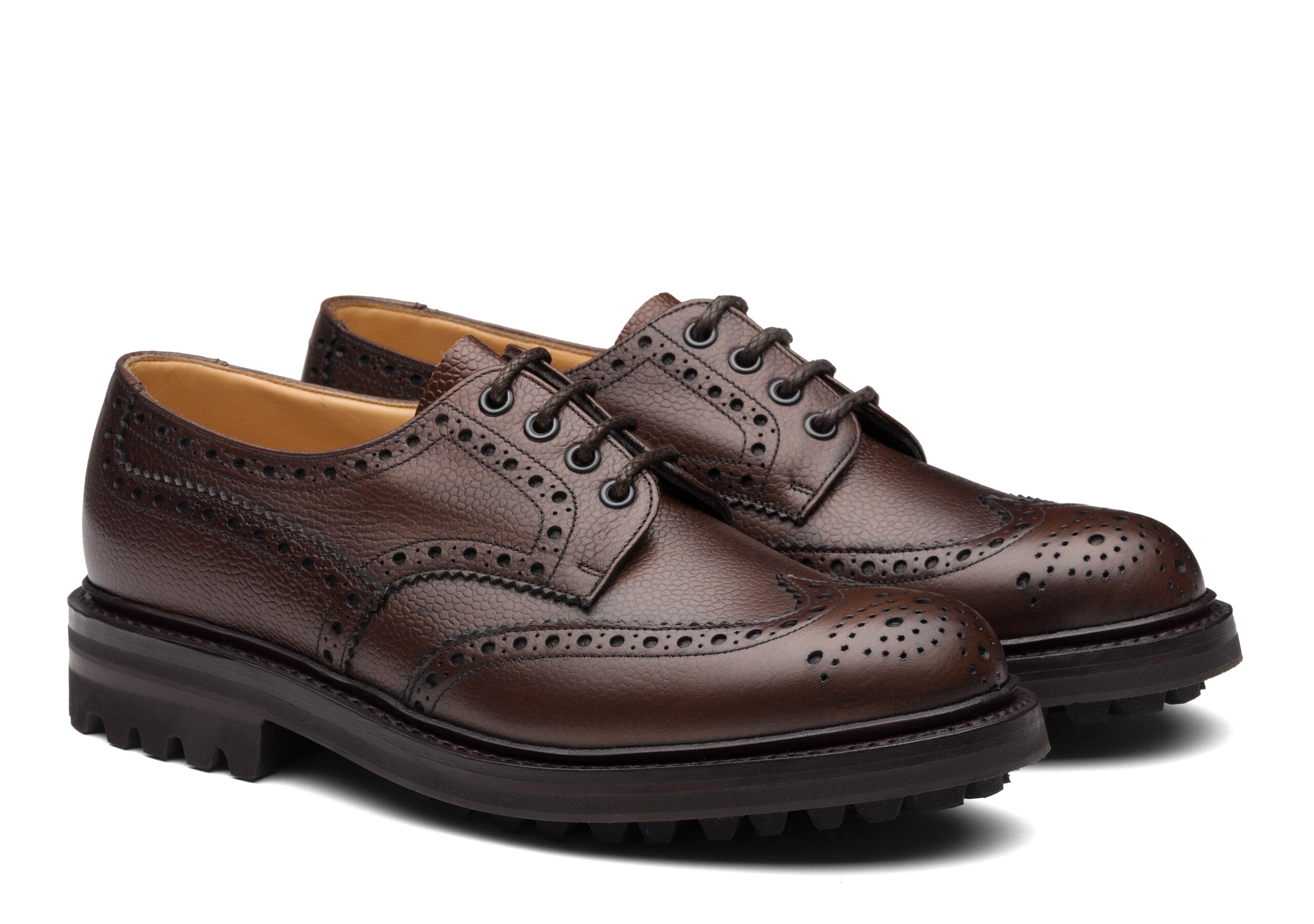 Mc pherson lw Church's Richelieu Derby Grain Highland Marron
