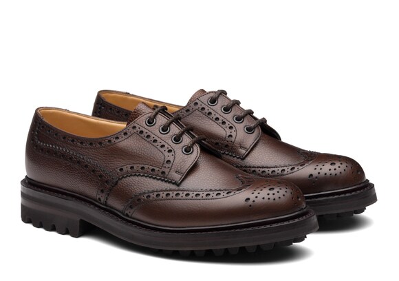 Church's Mc pherson lw Richelieu Derby Grain Highland Marron