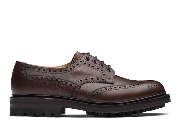 Church's Mc pherson lw Richelieu Derby Grain Highland Marron