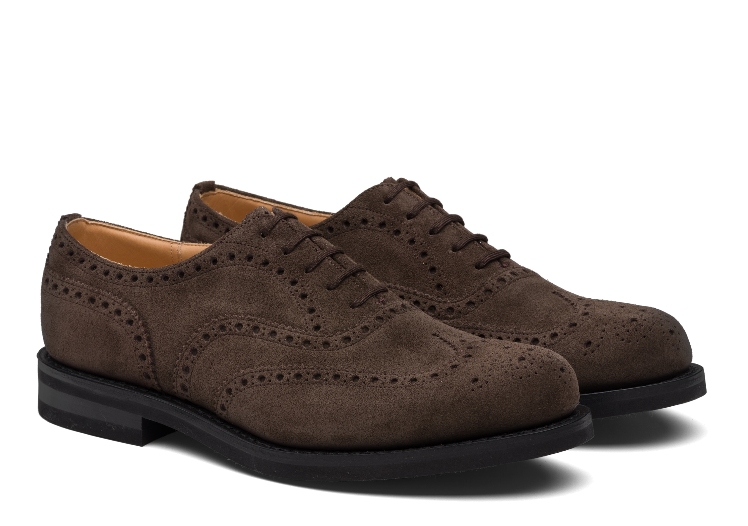 Church's suede sale brogues
