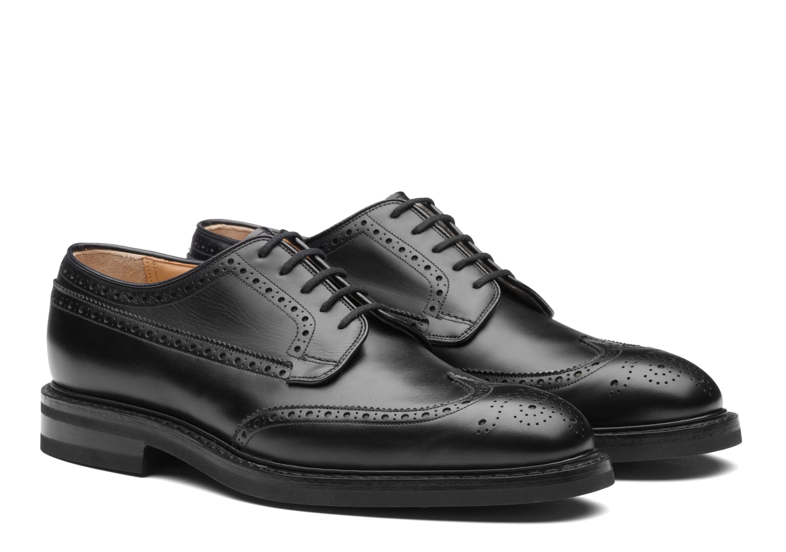 Grafton r lw Church's Richelieu Derby En Cuir De Veau Noir