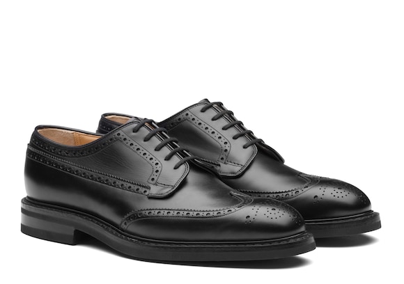 Church's Grafton r lw Calf Leather Derby Brogue Black