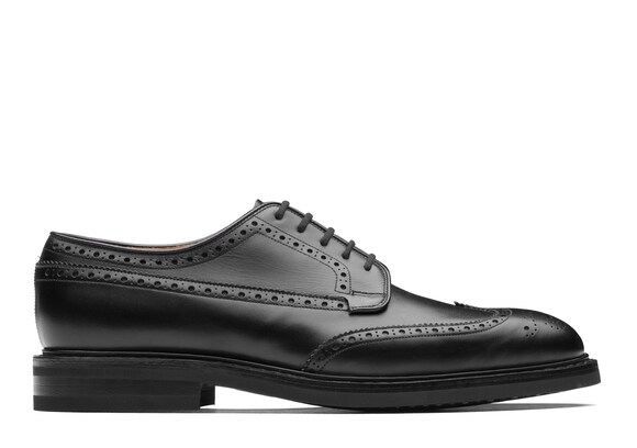 Church's Grafton r lw Calf Leather Derby Brogue Black