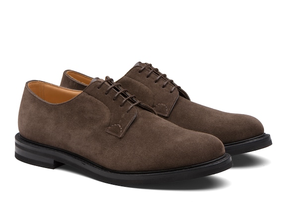 Church's  Derby à lacets en daim Castoro Marron