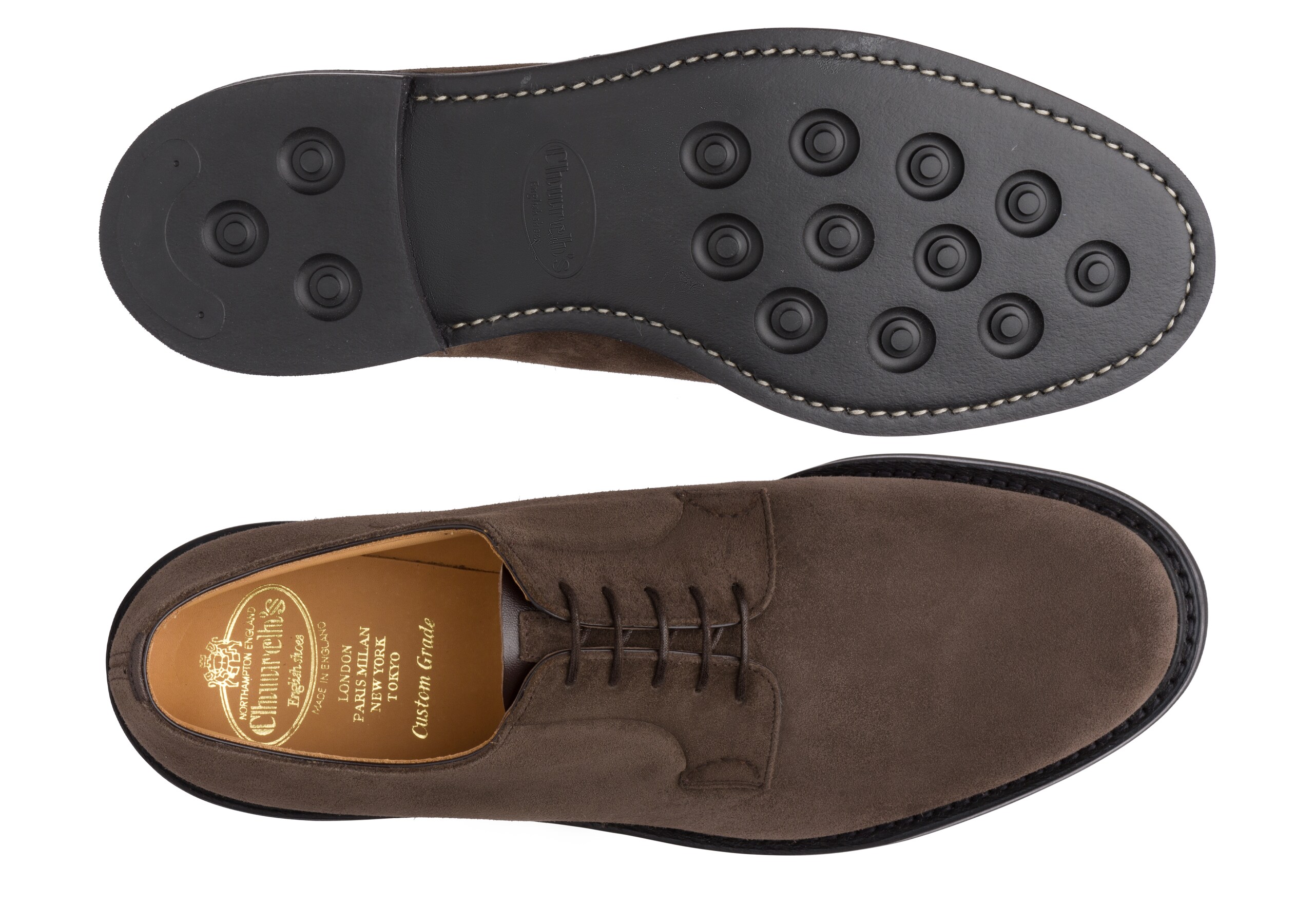 Shannon lw Church's Suede Derby Brown
