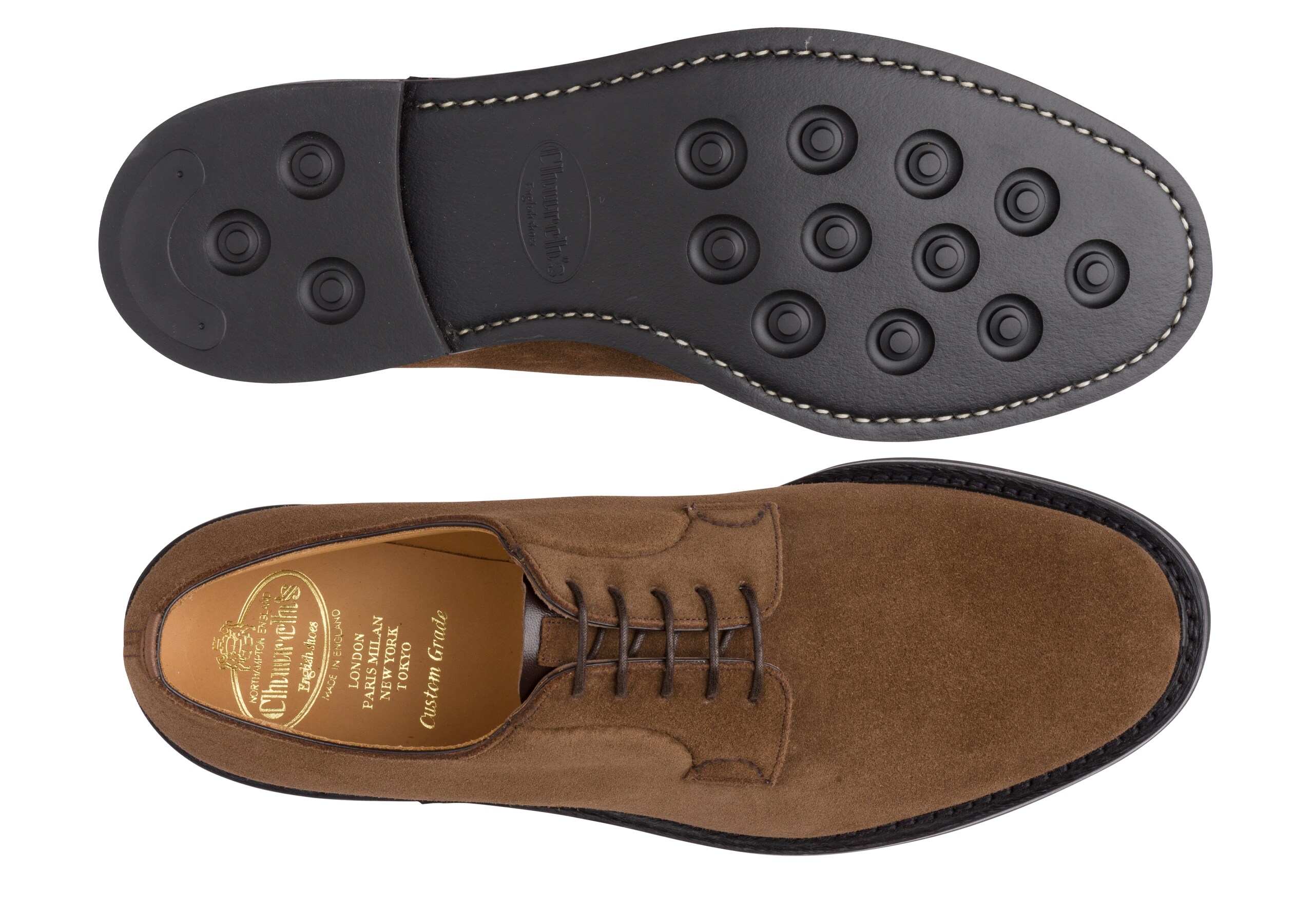 Shannon lw Church's Suede Derby Brown