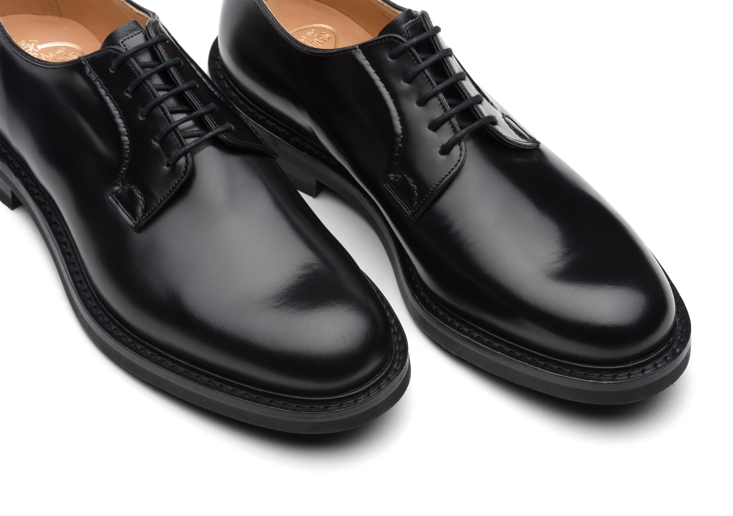 Shannon lw Church's Polished Binder Derby Black