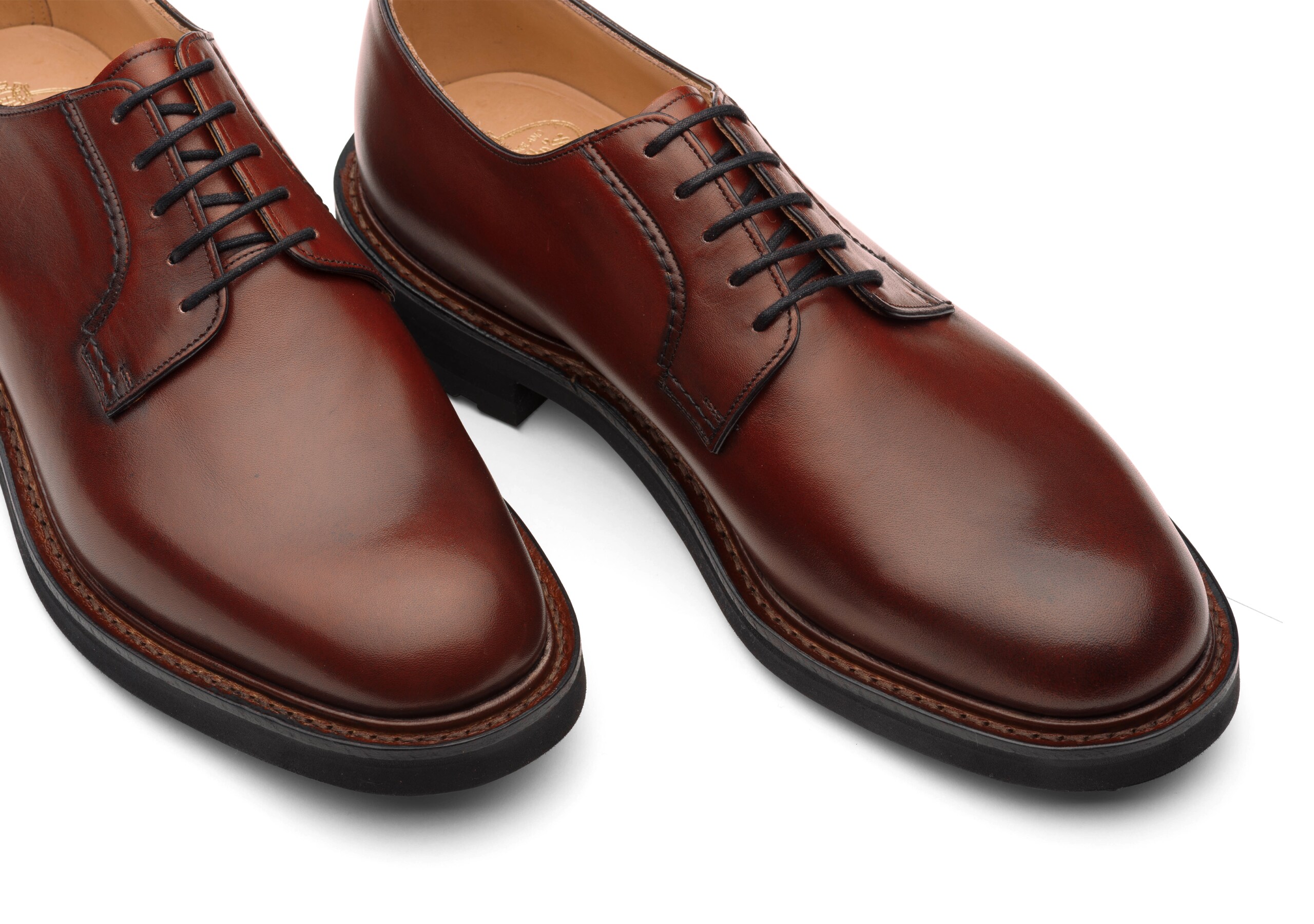 Woodbridge  lw Church's Calf Leather Derby Brown