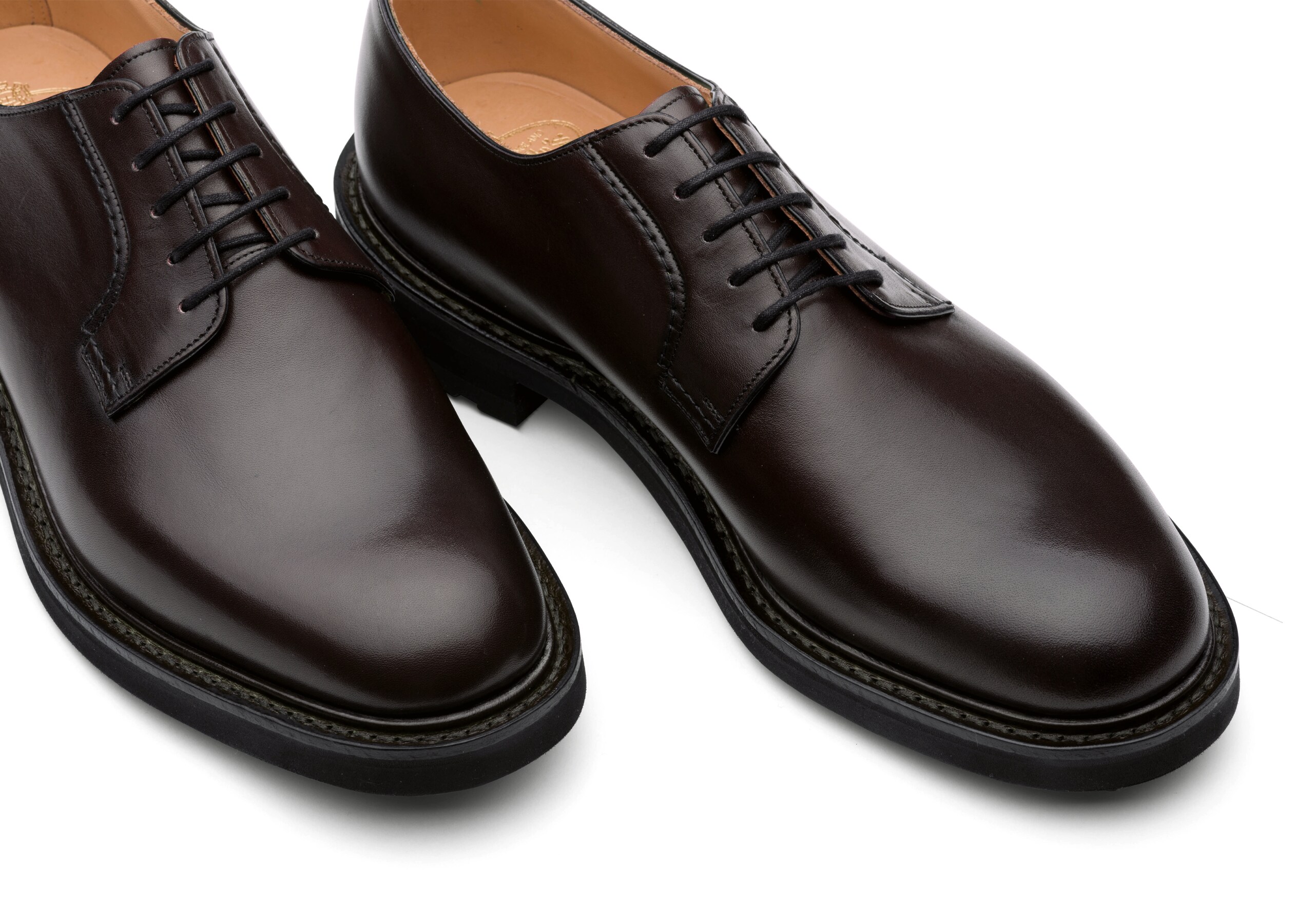 Woodbridge  lw Church's Derby en Cuir de Veau Marron