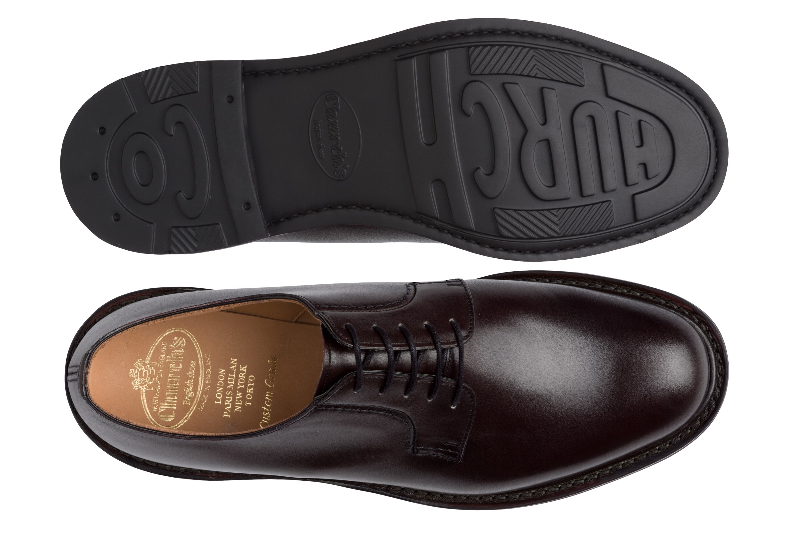 Woodbridge  lw Church's Derby en Cuir de Veau Marron