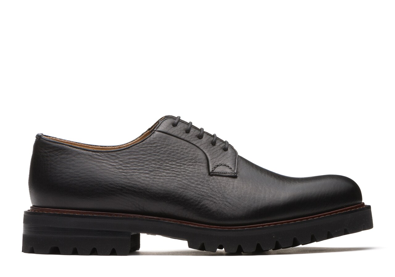 Man's Shannon t Soft Grain Calf Leather Derby Black | Church's