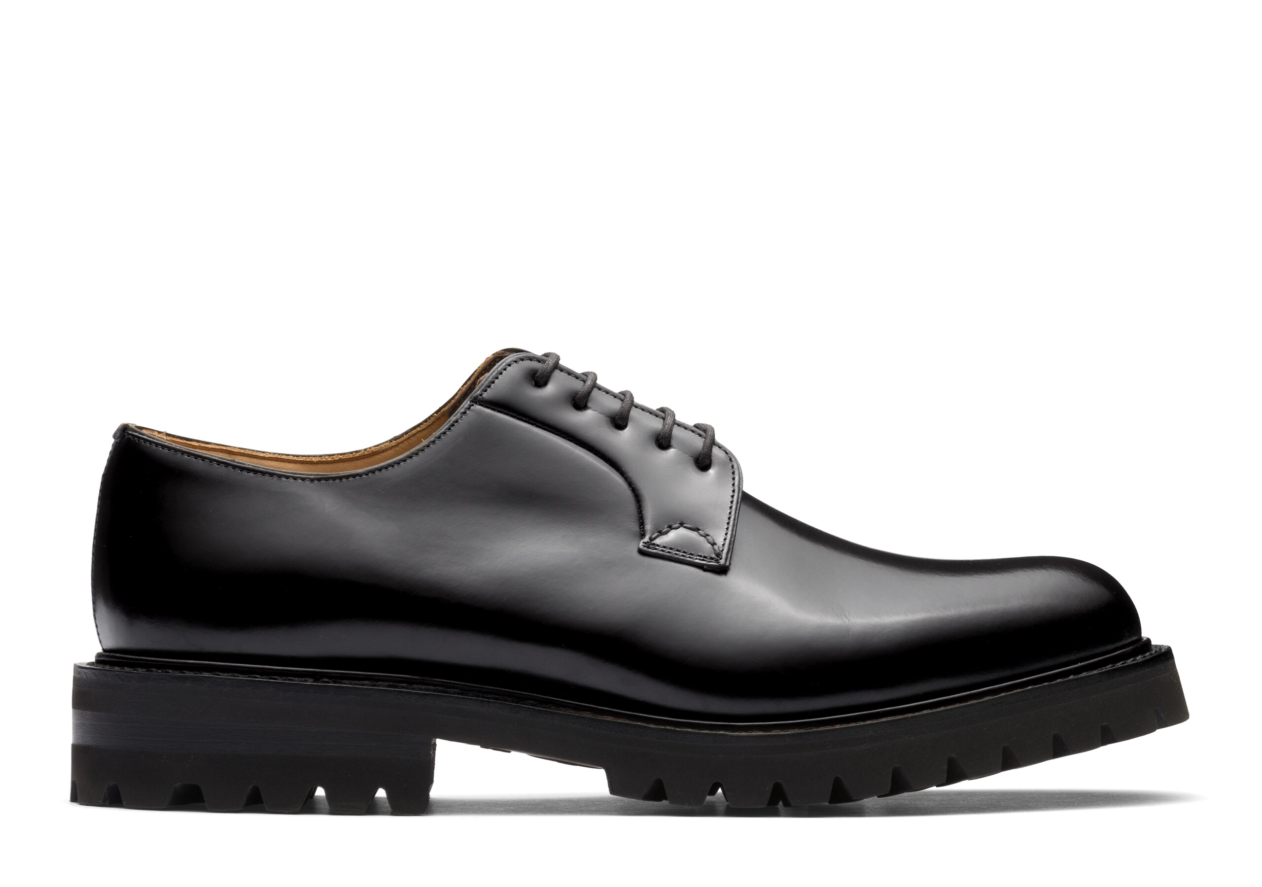 Shannon  t Church's Polished Binder Lace-Up Derby Black
