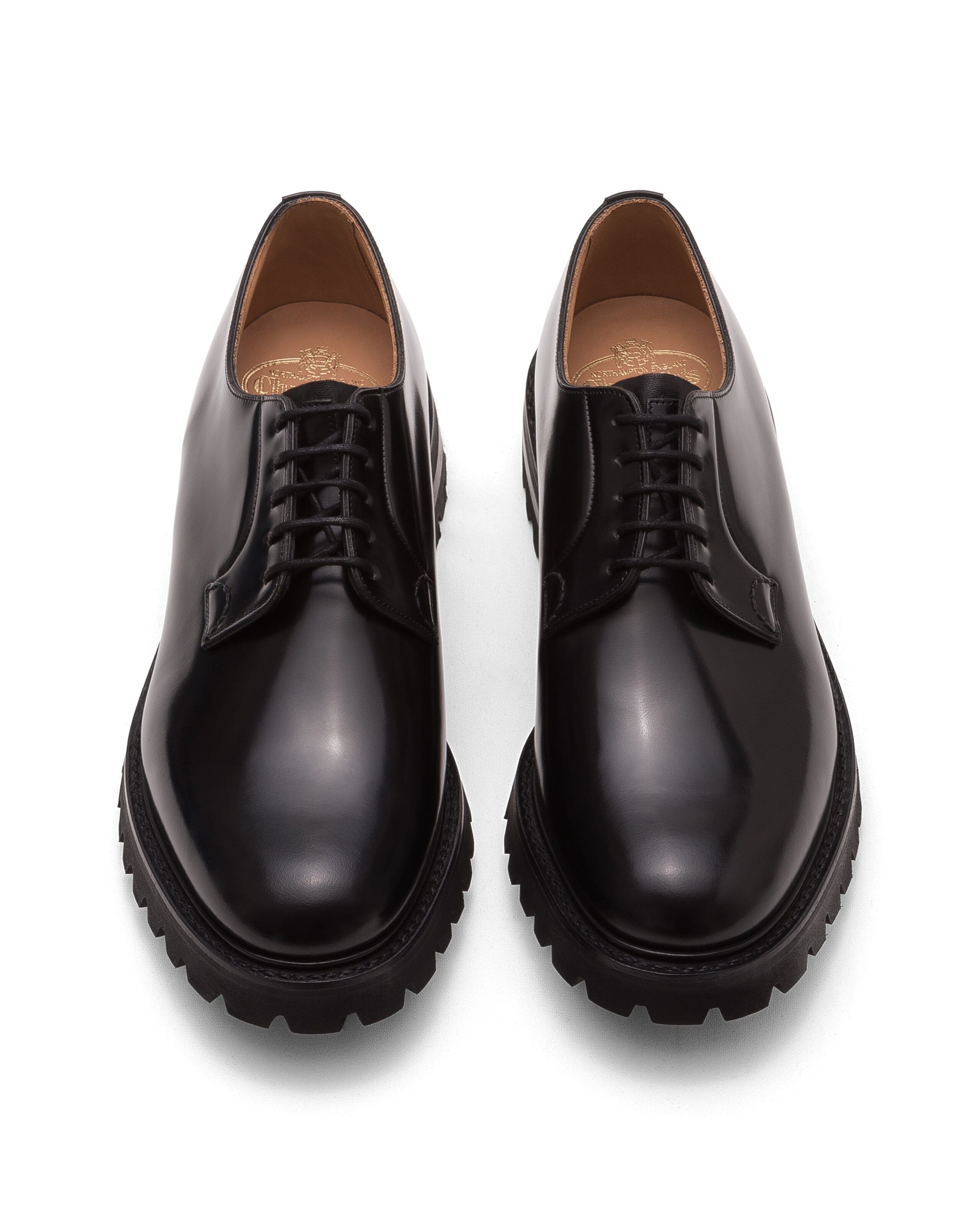 Shannon  t Church's Polished Binder Lace-Up Derby Black