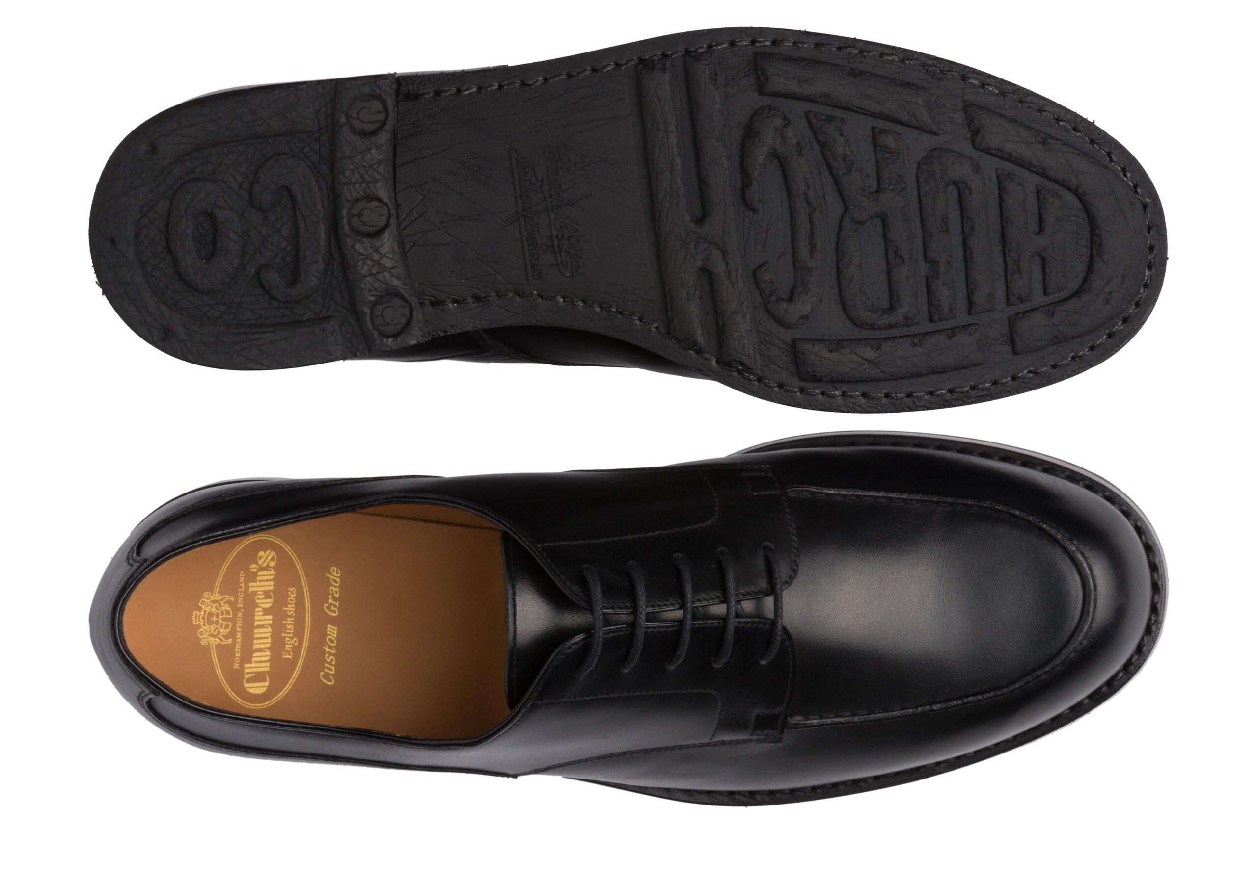 Hindley Church's Nevada Leather Derby Black