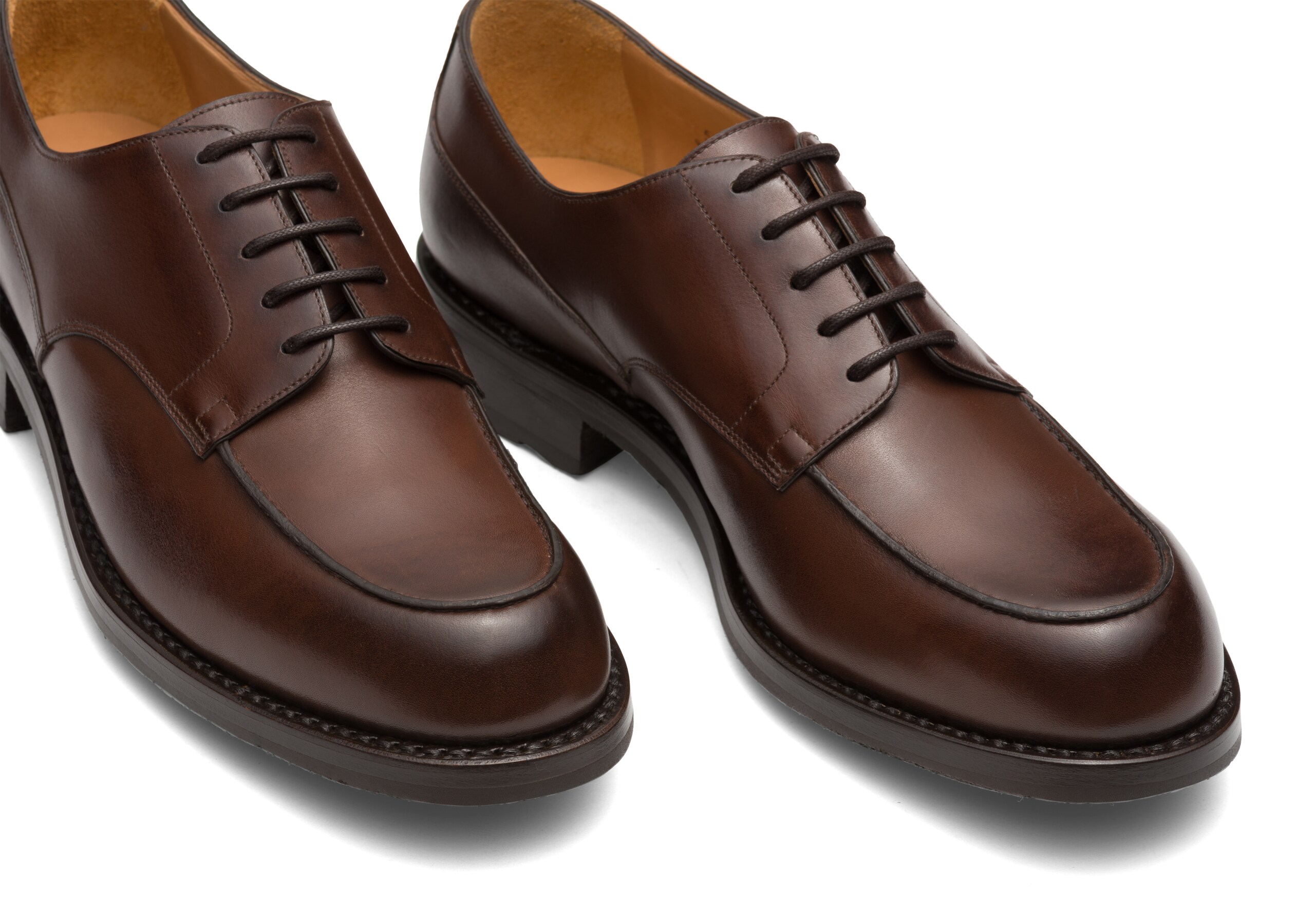 Hindley Church's Derby en Cuir Nevada Marron