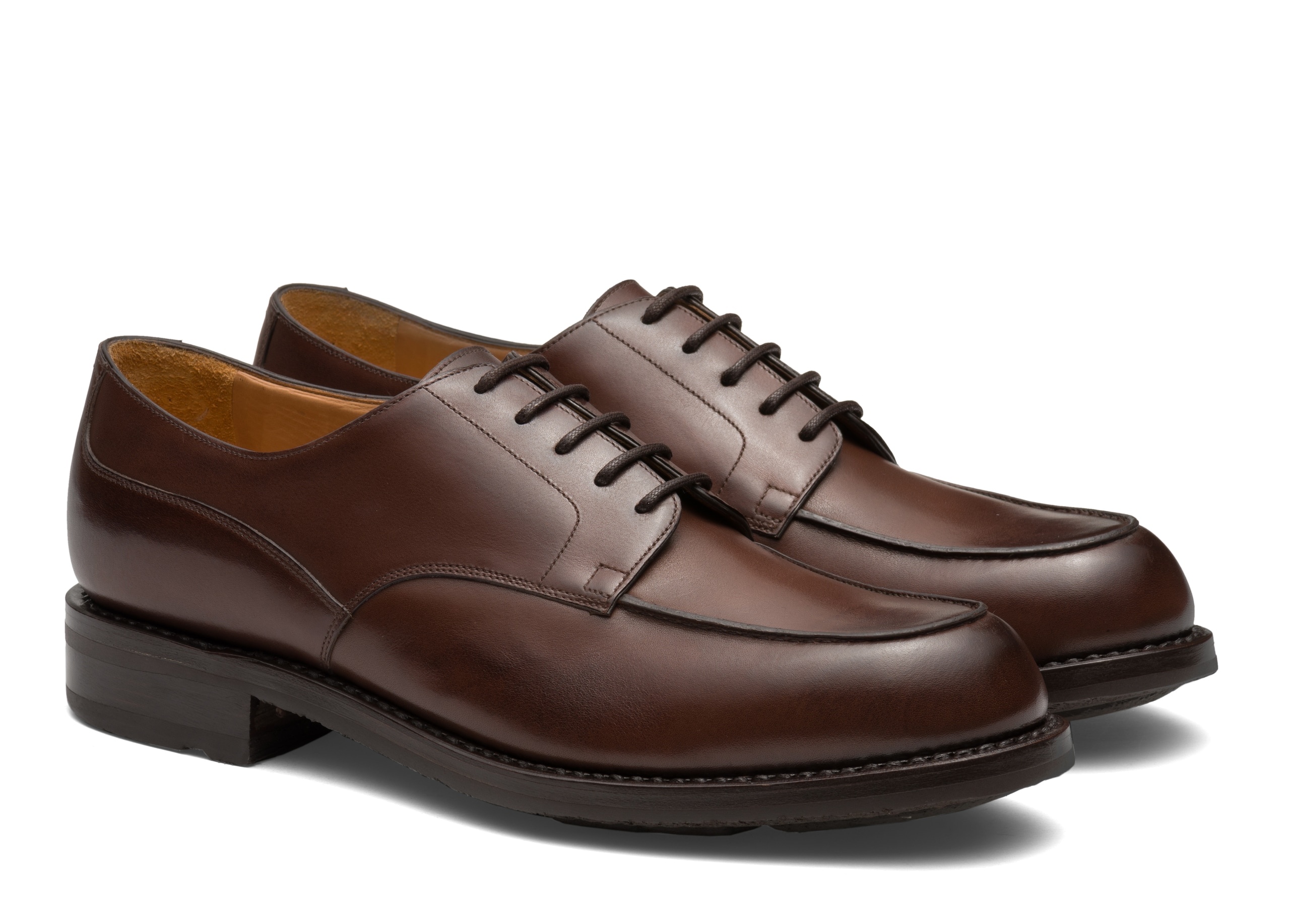 Hindley Church's Derby en Cuir Nevada Marron