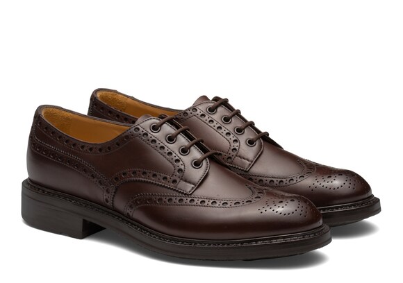Church's Horsham Derby Richelieu en cuir de veau Prestige Burnt