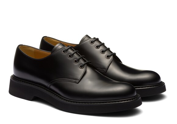 Church's Lymm Derby en cuir de veau Rois Noir