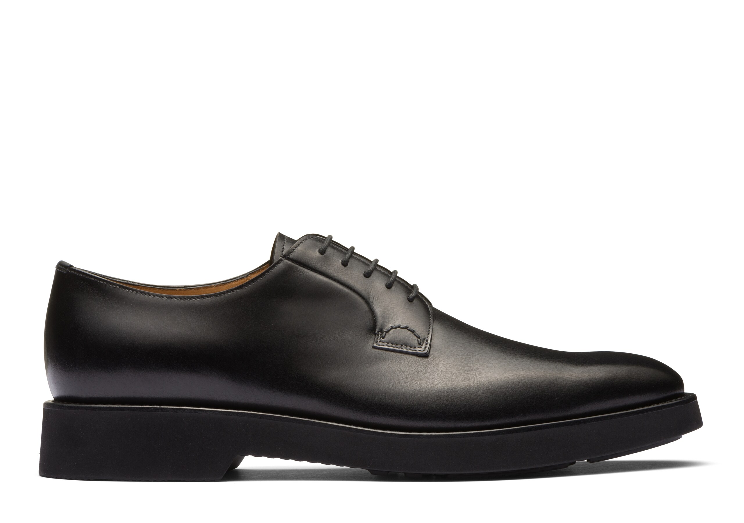 Stratton l Church's Calf Leather Derby Black
